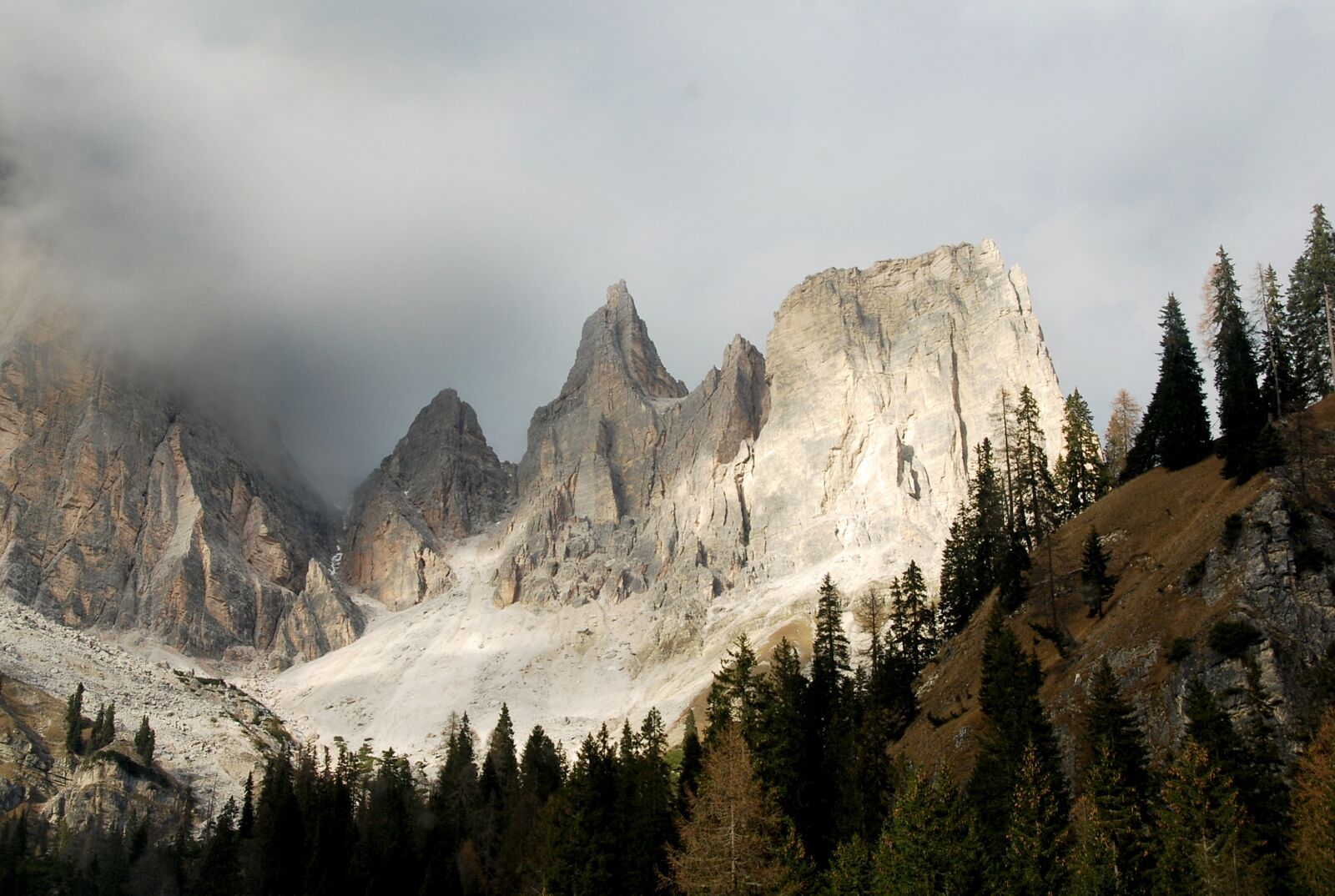 Nikon D80 sample photo. Mountains, winter, snow photography
