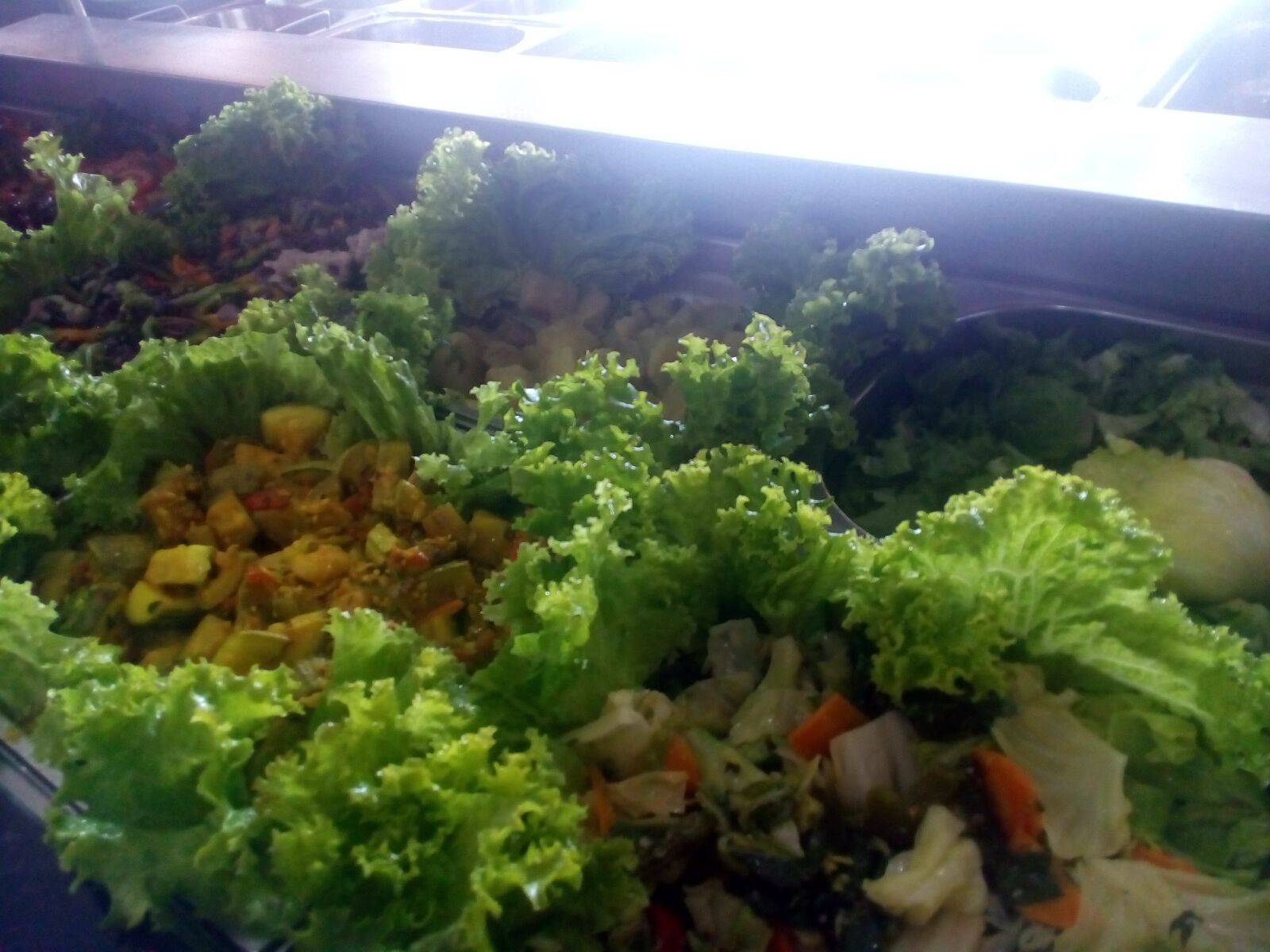 ASUS LIVE (G500TG) sample photo. Salad, food photography