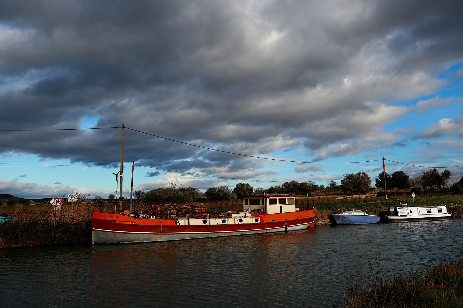 Canon PowerShot G1 X Mark III sample photo. Canal du midi, boat photography