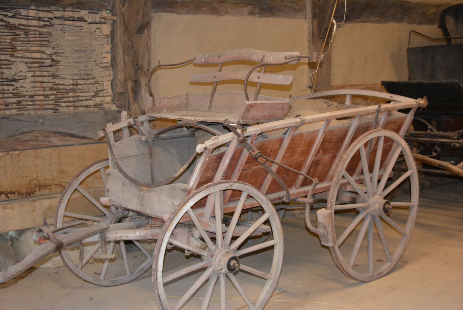 Nikon D5200 sample photo. Cart, museum, village photography