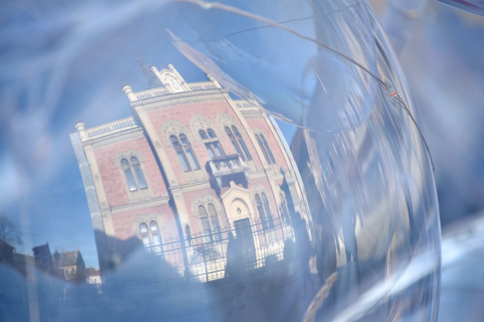 Nikon D5500 sample photo. Balloon, reflection, toy, transparent photography