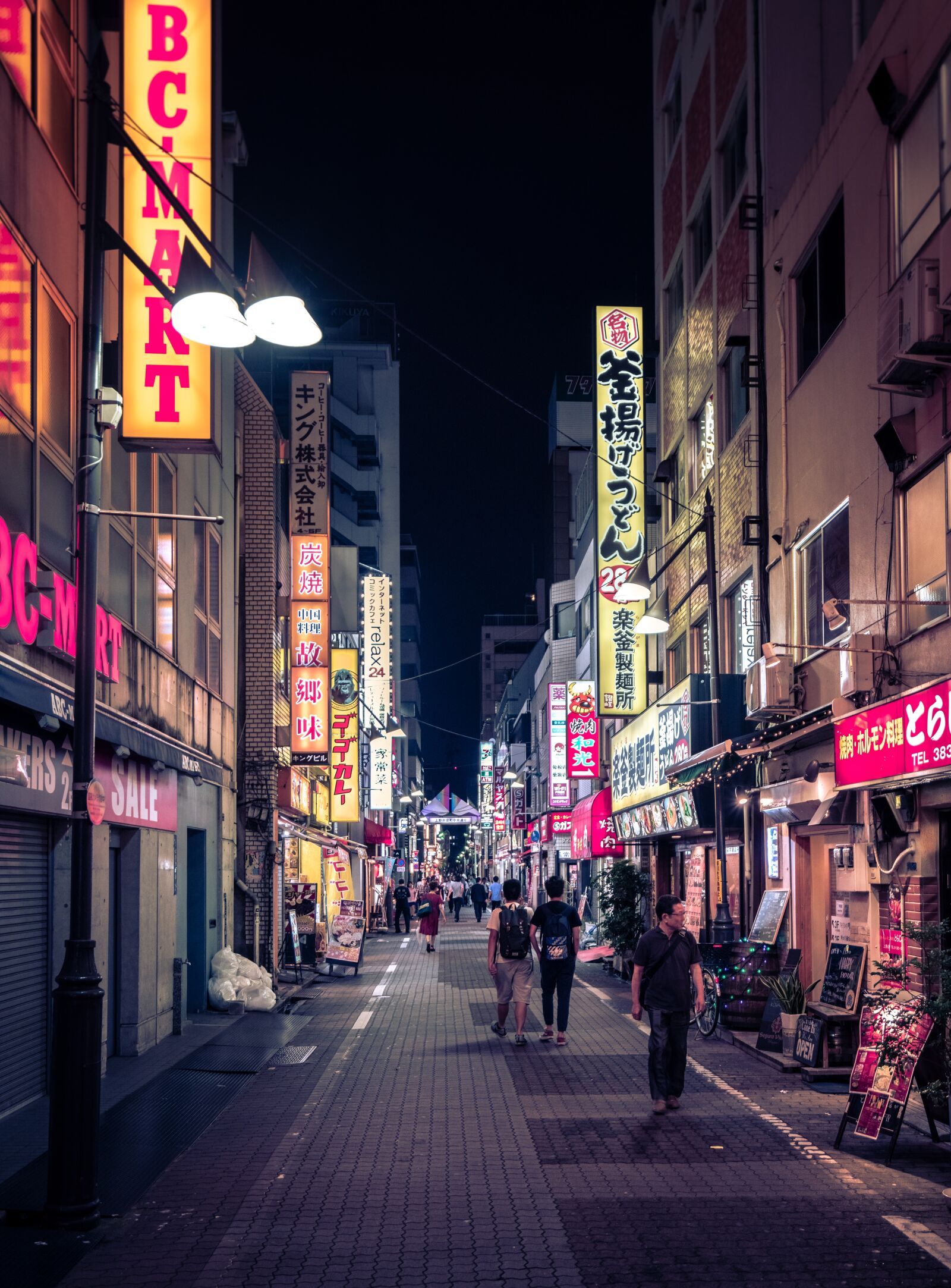 Sony a7R II + Sony Vario-Tessar T* FE 16-35mm F4 ZA OSS sample photo. Tokyo, neon, night photography