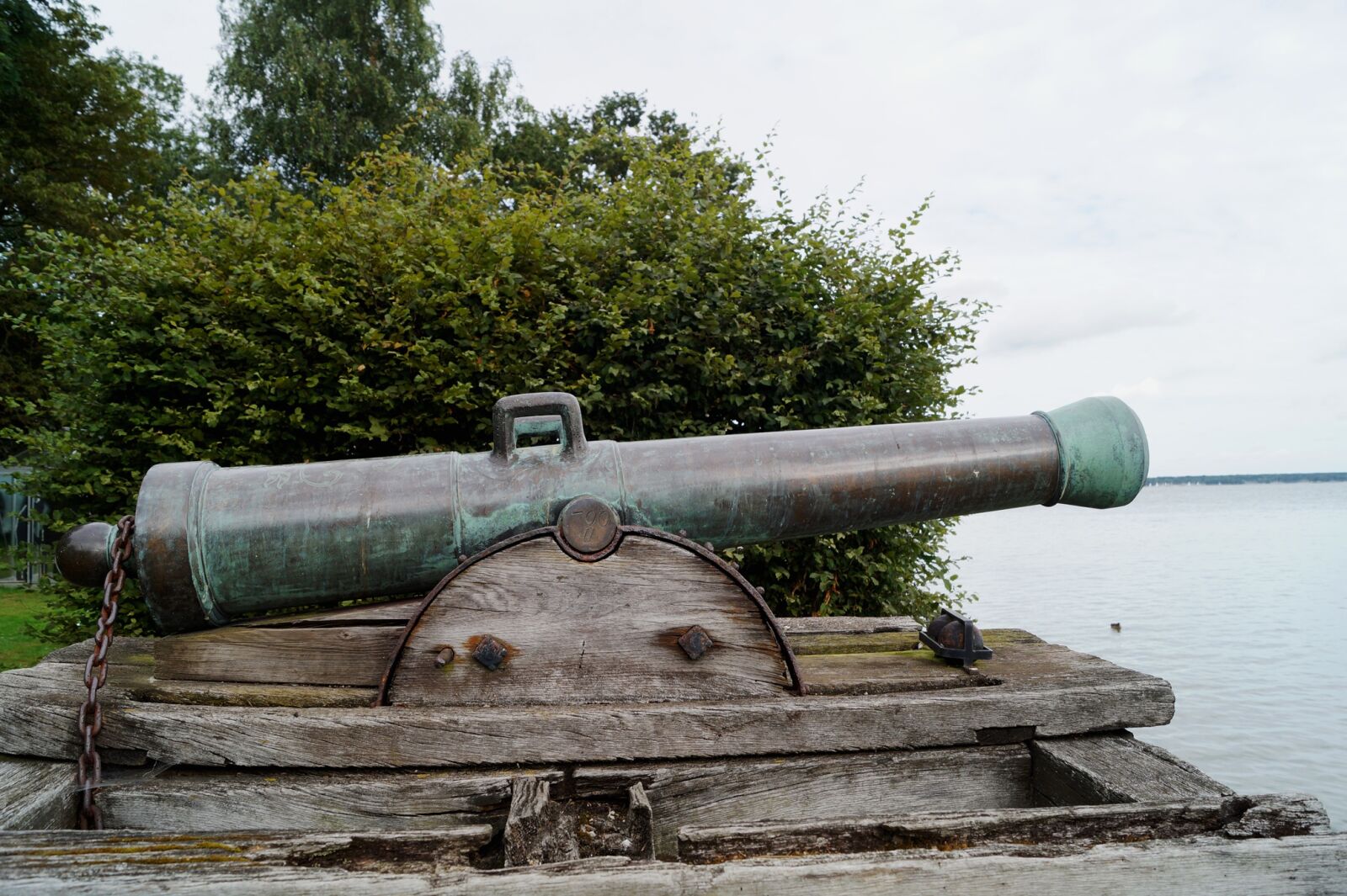 Sony DT 18-55mm F3.5-5.6 SAM II sample photo. Gun, wilhelm stone, fortress photography
