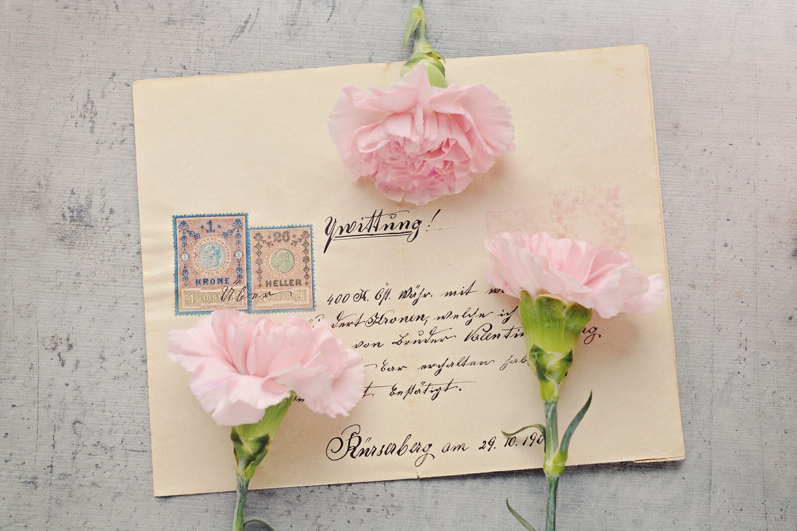 Nikon D7100 sample photo. Letters, envelope, old photography