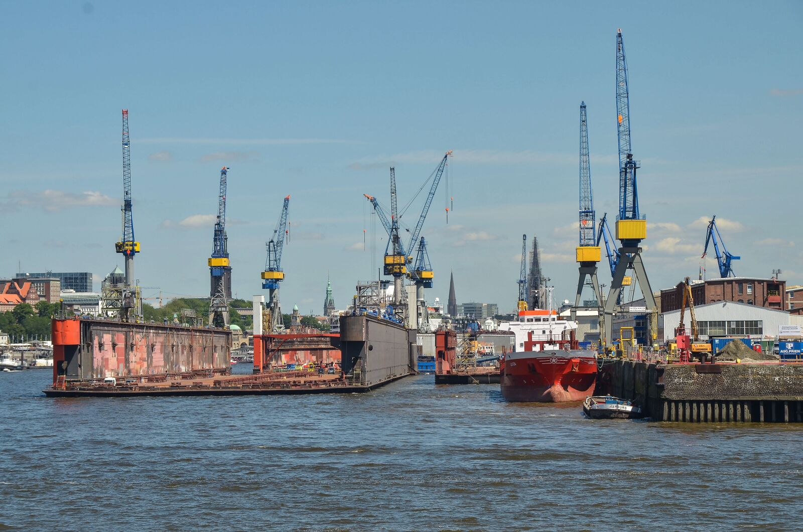 Nikon D7000 sample photo. Hamburg, port, elbe photography