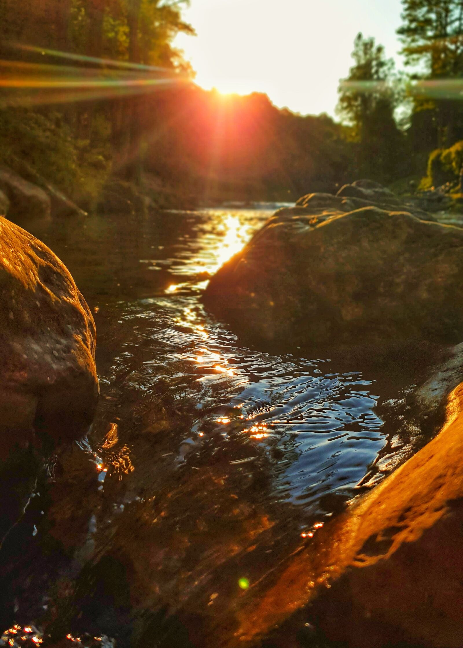 Samsung Galaxy S9 sample photo. Bach, water, sun photography