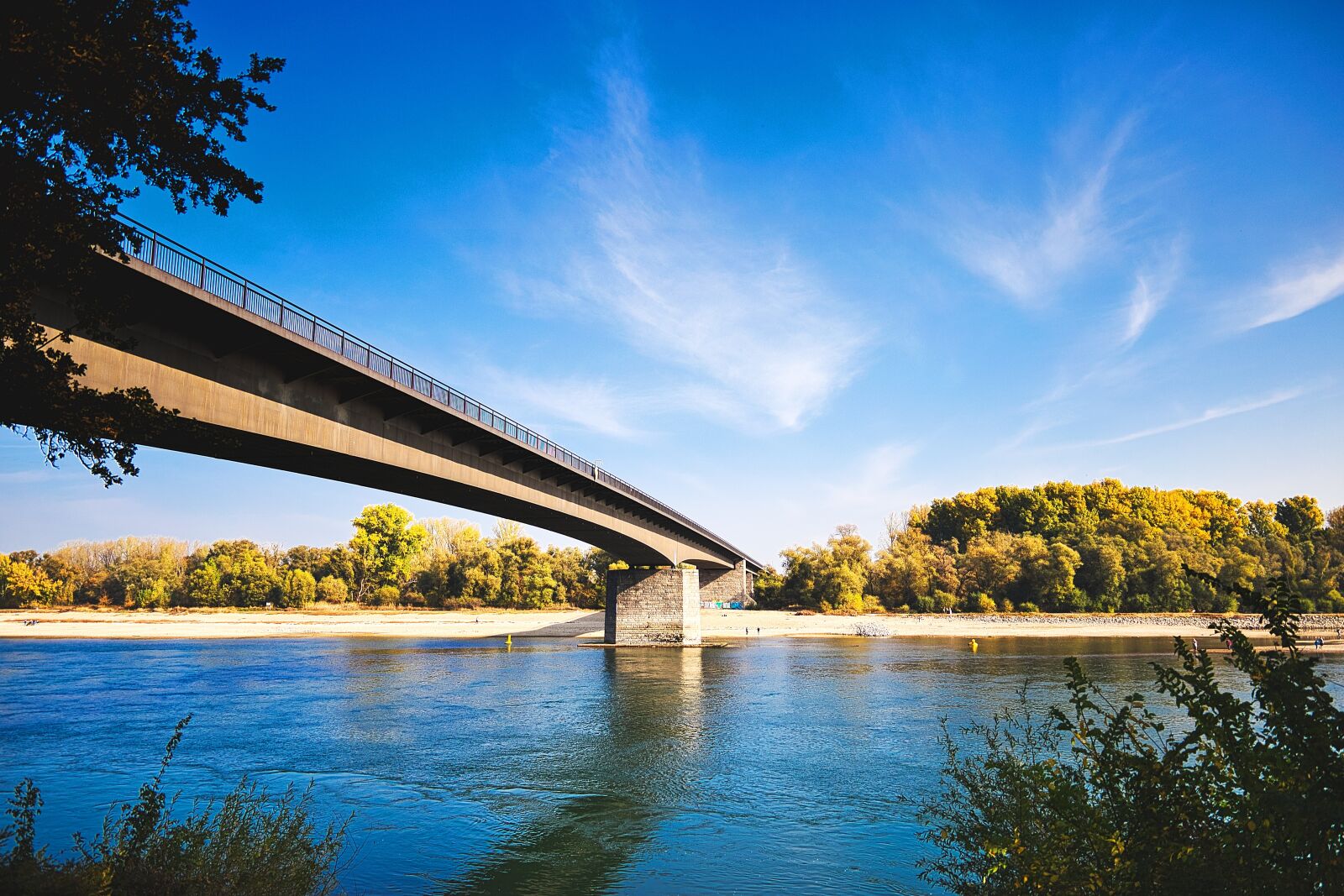 Canon EF 24-105mm F3.5-5.6 IS STM sample photo. Bridge, landscape, rhine river photography