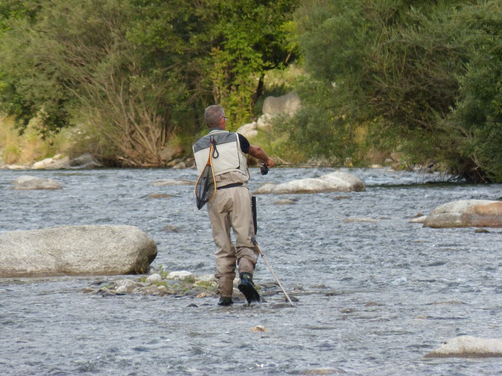 Panasonic DMC-FZ62 sample photo. Fisherman, sport, fishing photography