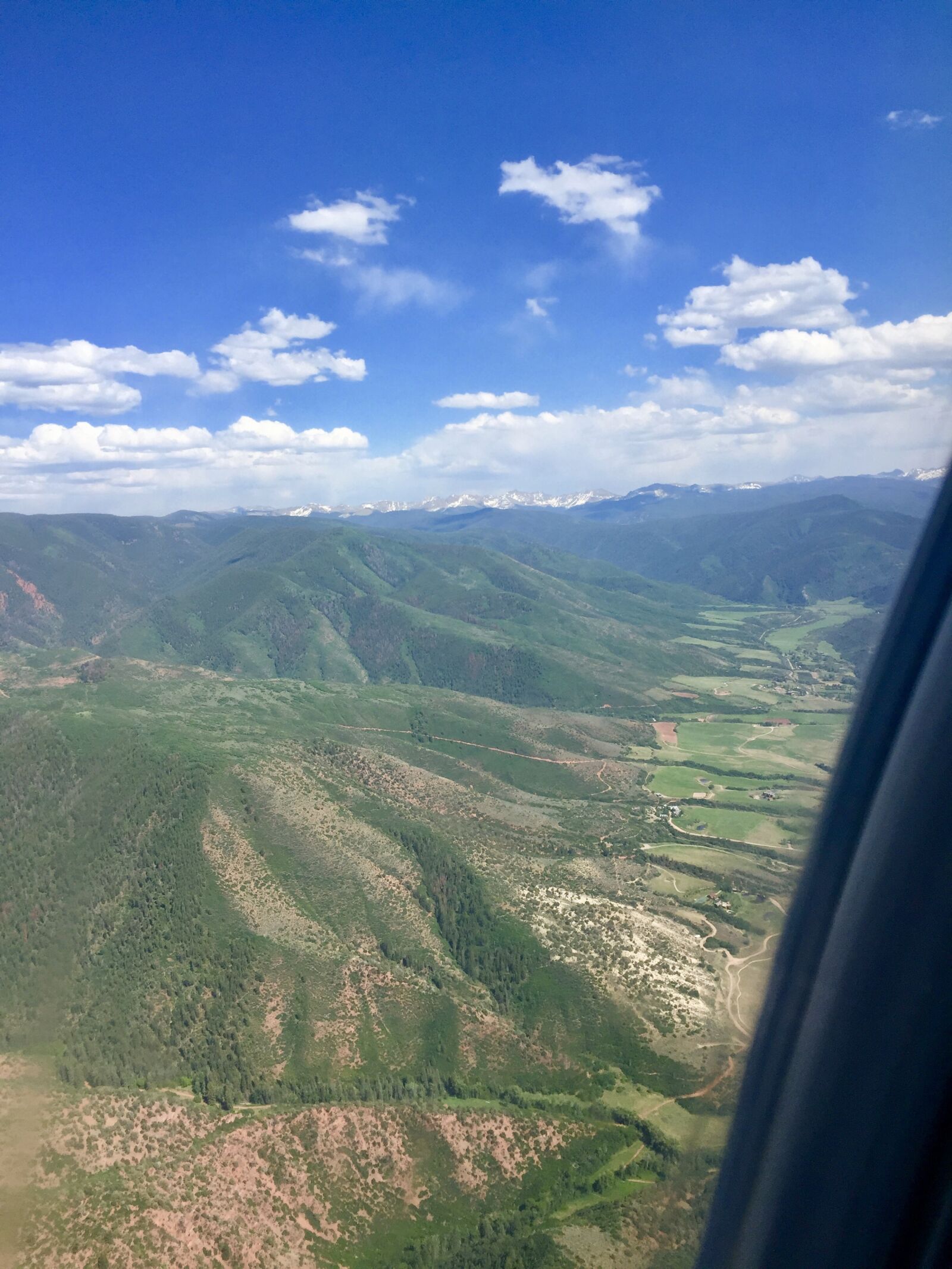 iPhone 6 Plus back camera 4.15mm f/2.2 sample photo. Basalt colorado, air, elevation photography