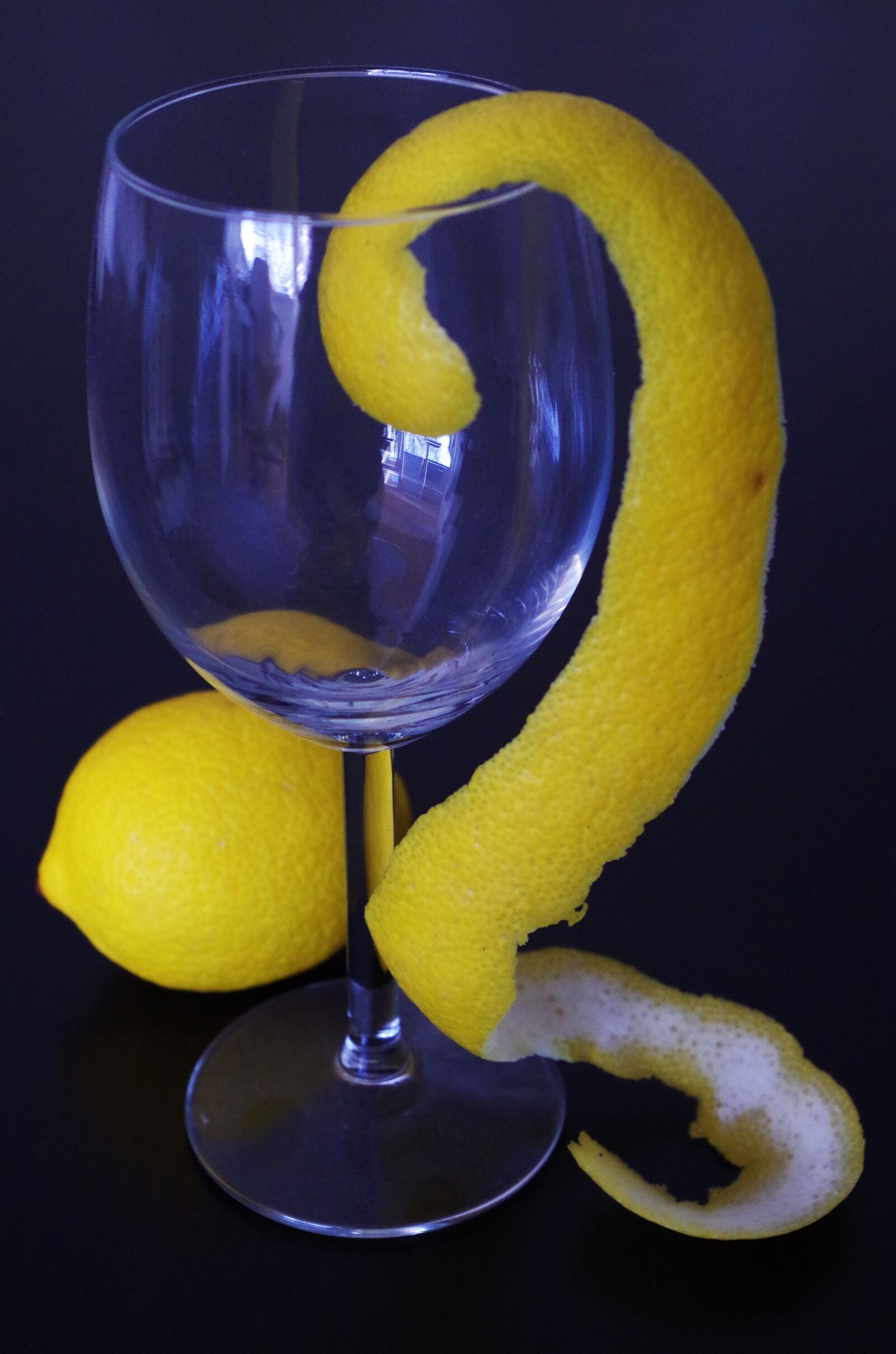 Pentax K-500 sample photo. Lemon, lemon peel, peeled photography