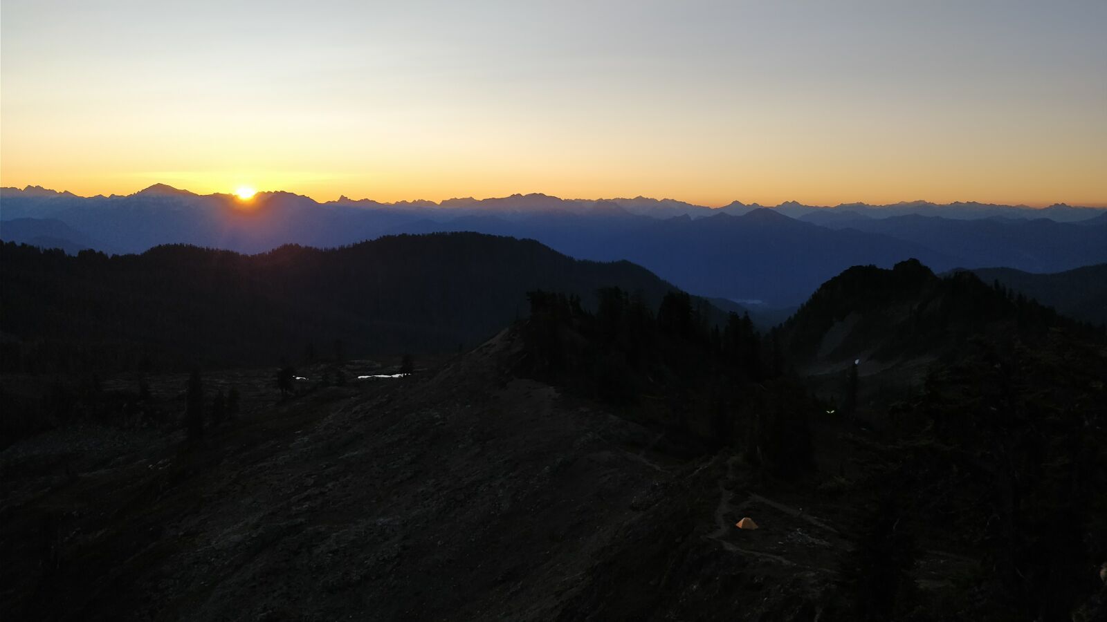 OnePlus 5 sample photo. Mountain, range, sunrise photography