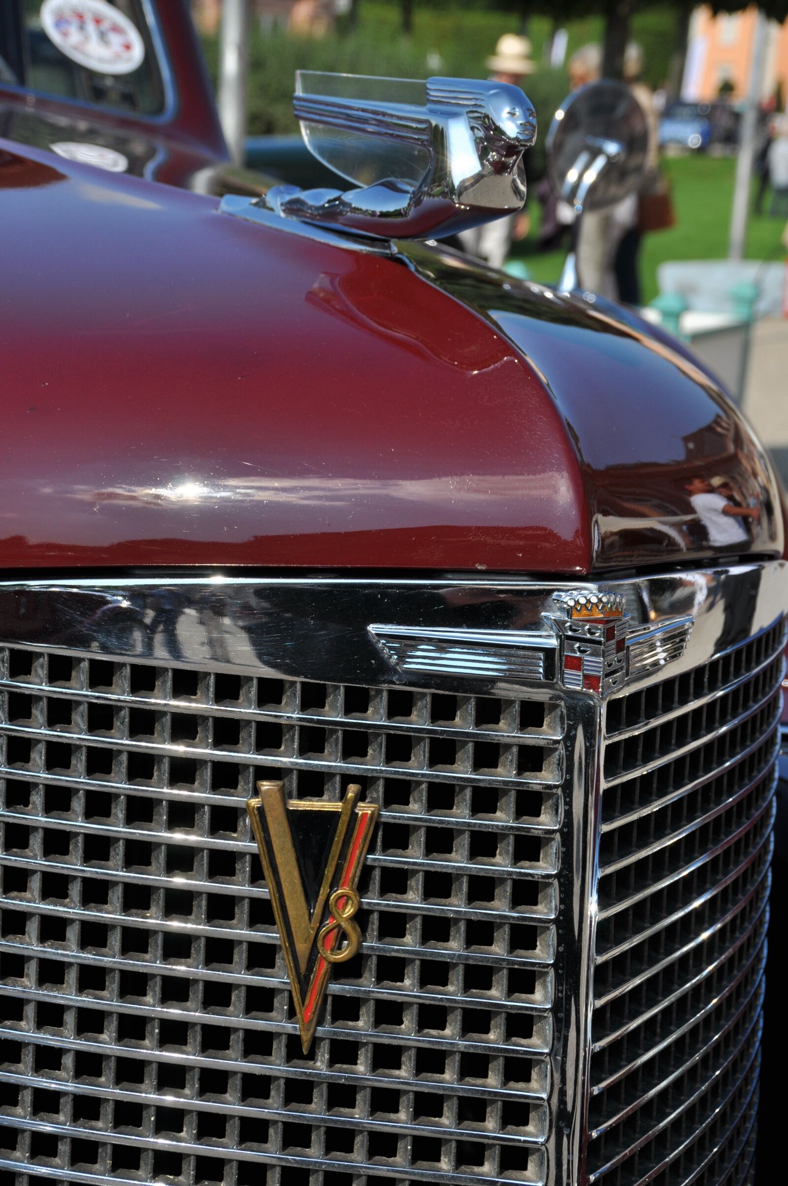 Nikon D90 sample photo. Oldtimer, v8, automotive photography