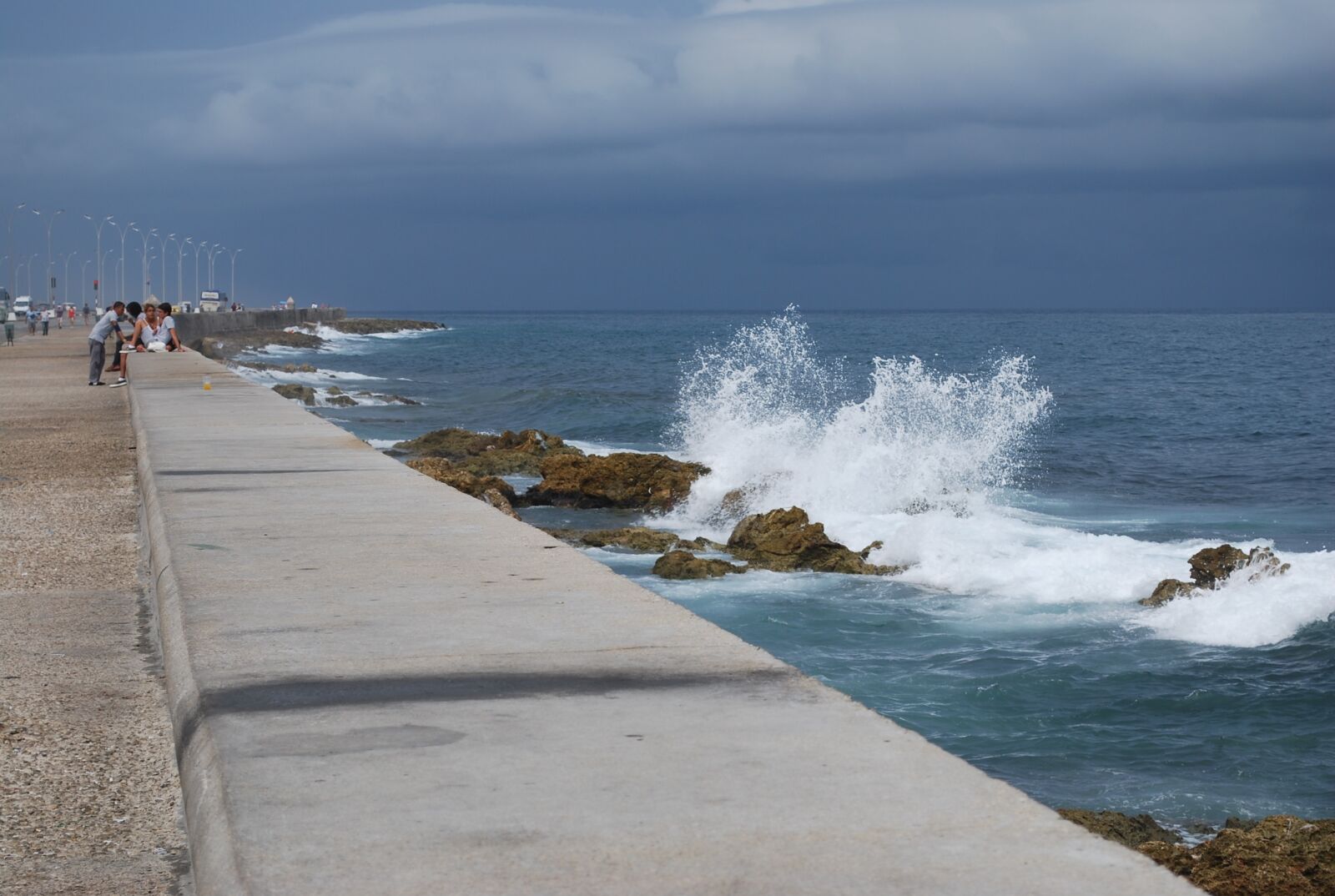 Nikon D60 sample photo. Cuba, havana, sea photography