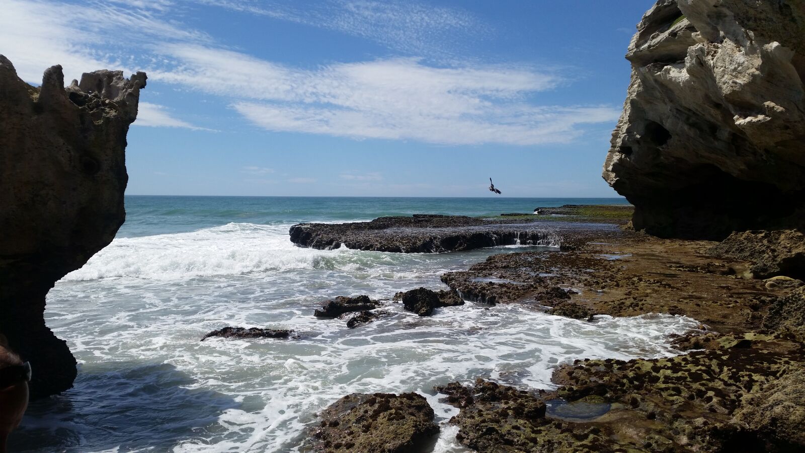 Samsung Galaxy S5 sample photo. Coast, ocean, rocks, sea photography