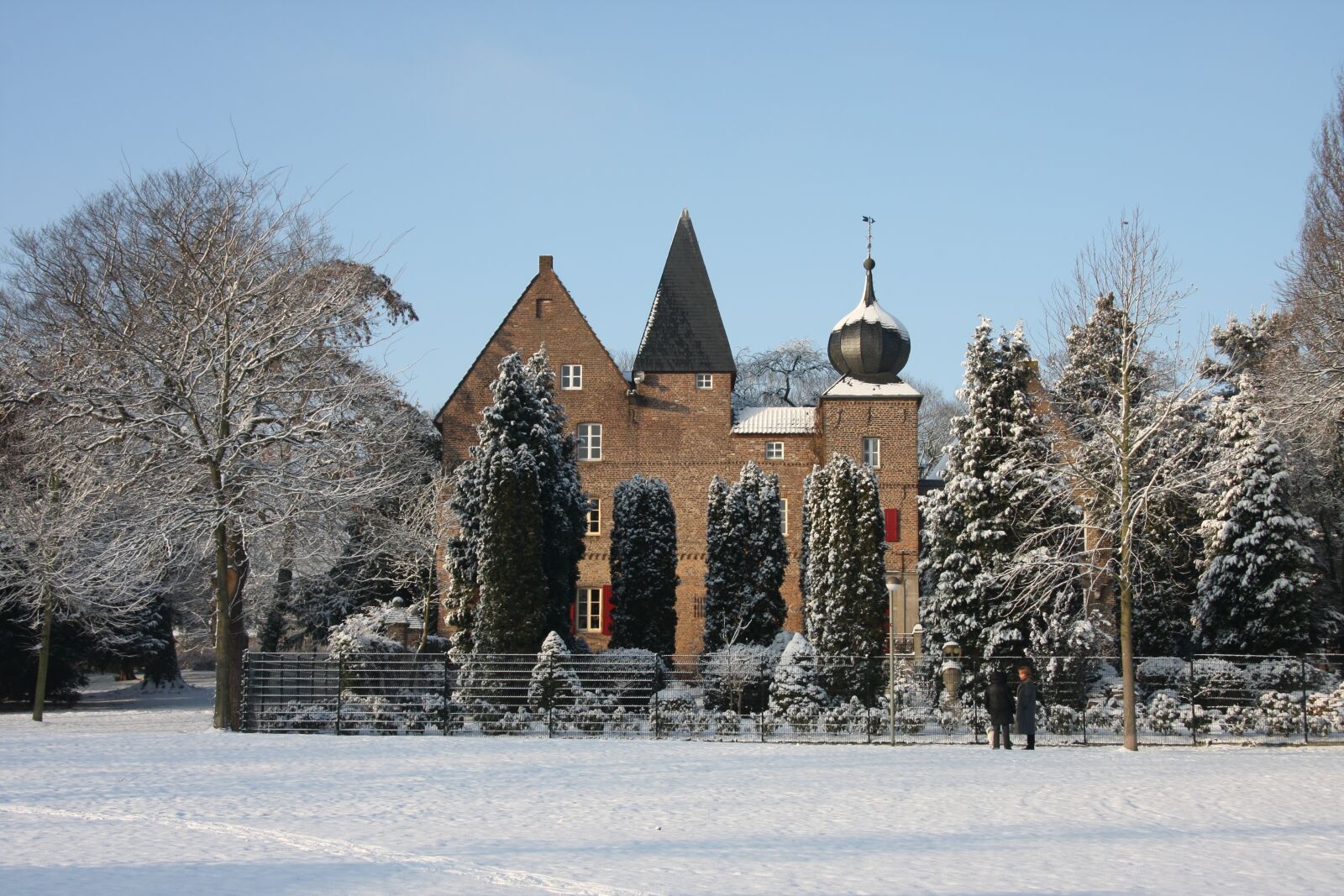 Canon EOS 40D sample photo. Winter, snow, park photography