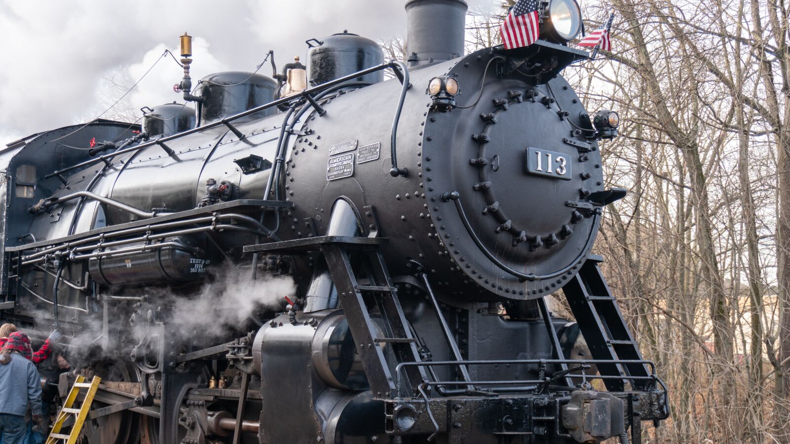 Sony a6300 sample photo. Black train, train, steam photography
