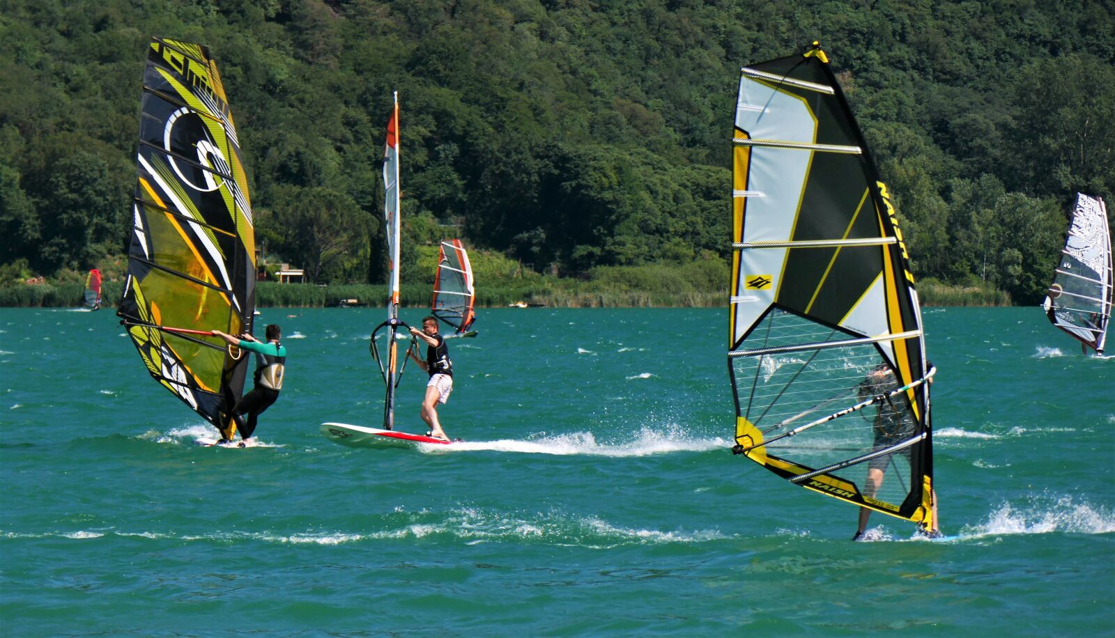 Panasonic DMC-TZ101 sample photo. Wind surfing, surf, wind photography