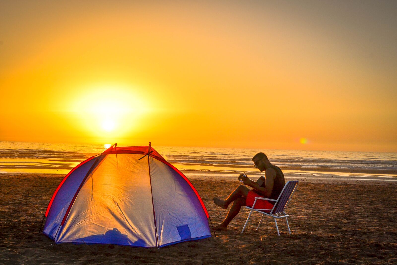 Nikon D3100 sample photo. Camping, nature, guitar photography