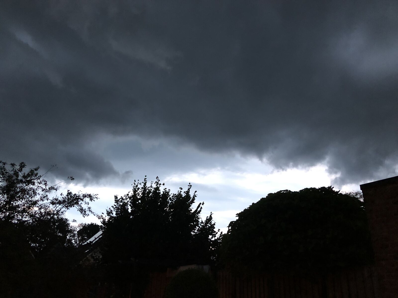 iPhone 8 Plus back dual camera 3.99mm f/1.8 sample photo. Clouds, grey, heaven photography