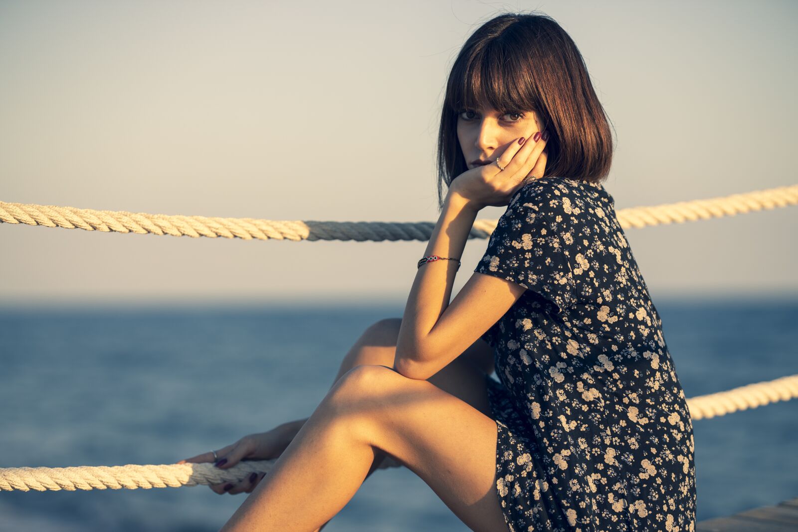 Canon RF 85mm F1.2L USM sample photo. Model, woman, pose photography
