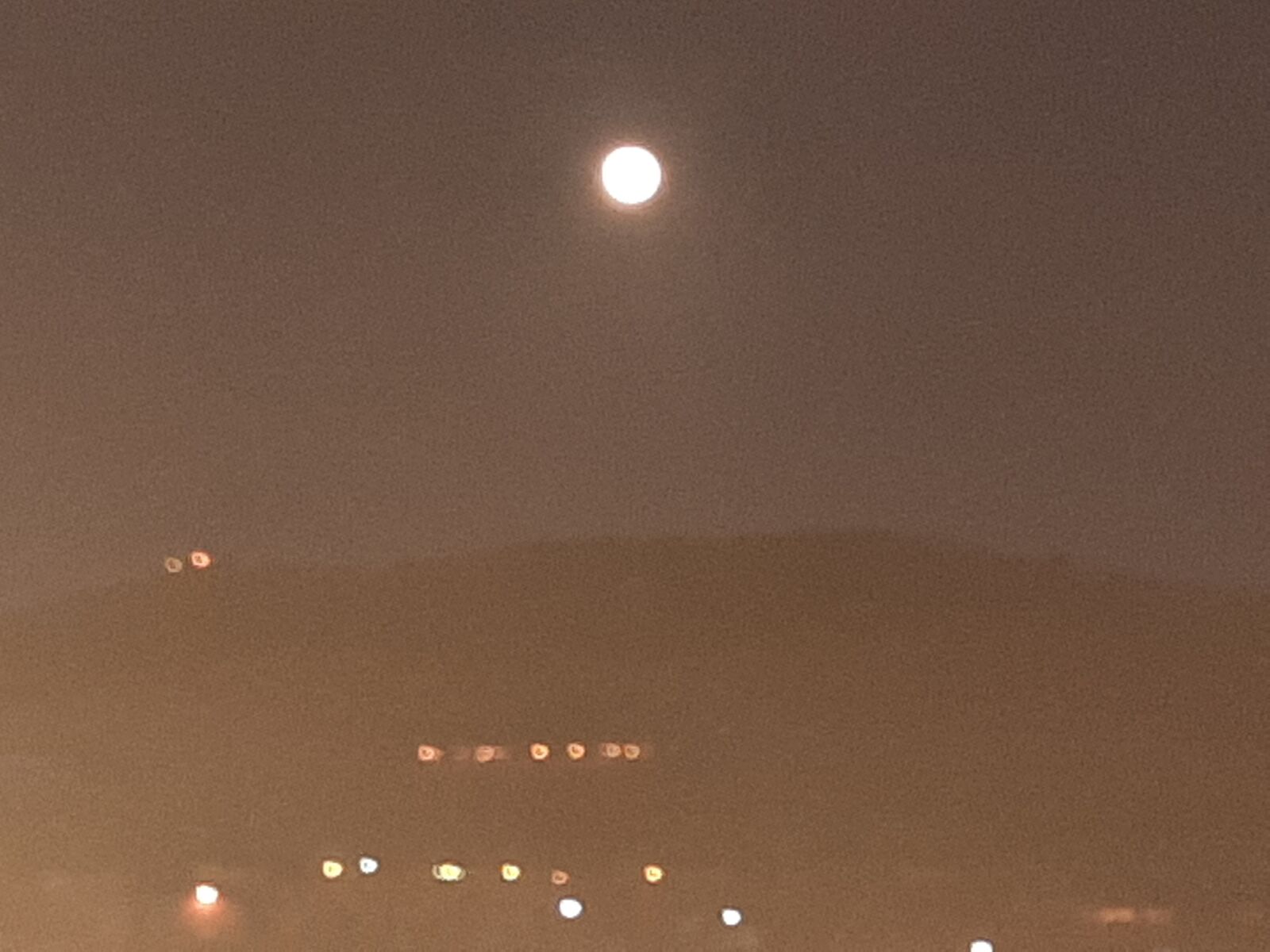 Samsung Galaxy A50 sample photo. Moon, night, space photography
