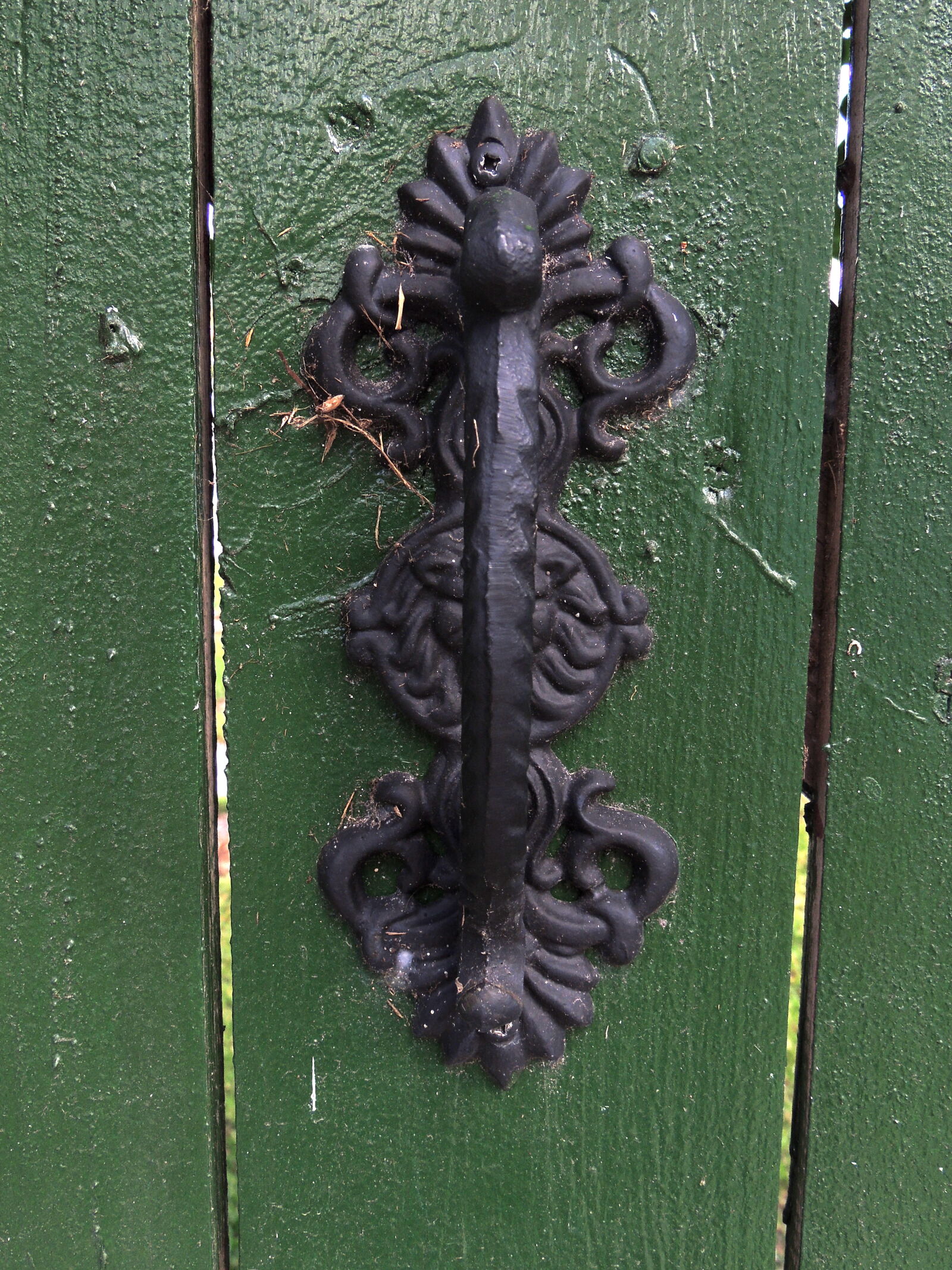Nikon Coolpix P510 sample photo. Dark, green, door, door photography