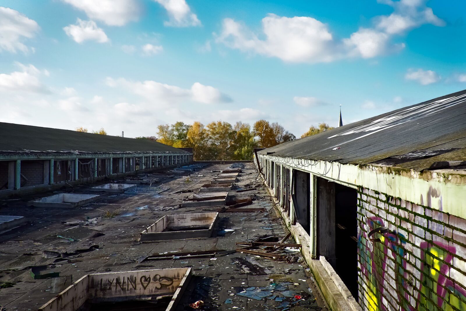 Olympus OM-D E-M10 sample photo. Lost places, over the photography