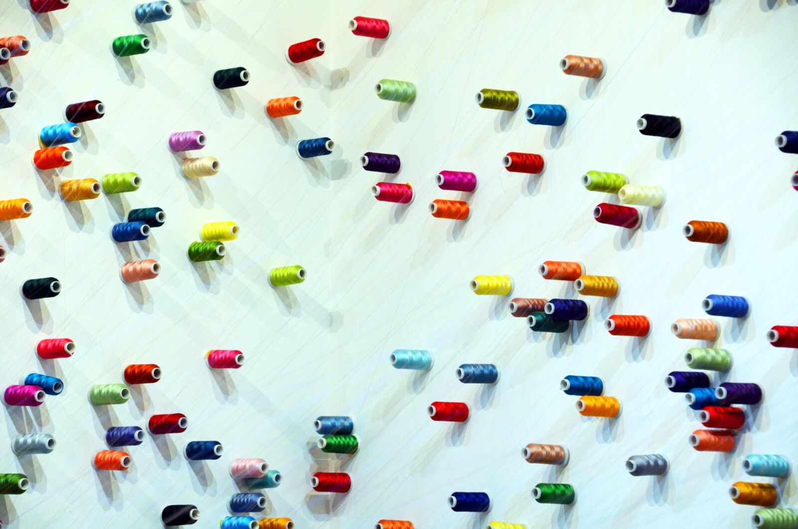 Nikon D7000 sample photo. Threads, color, connection photography