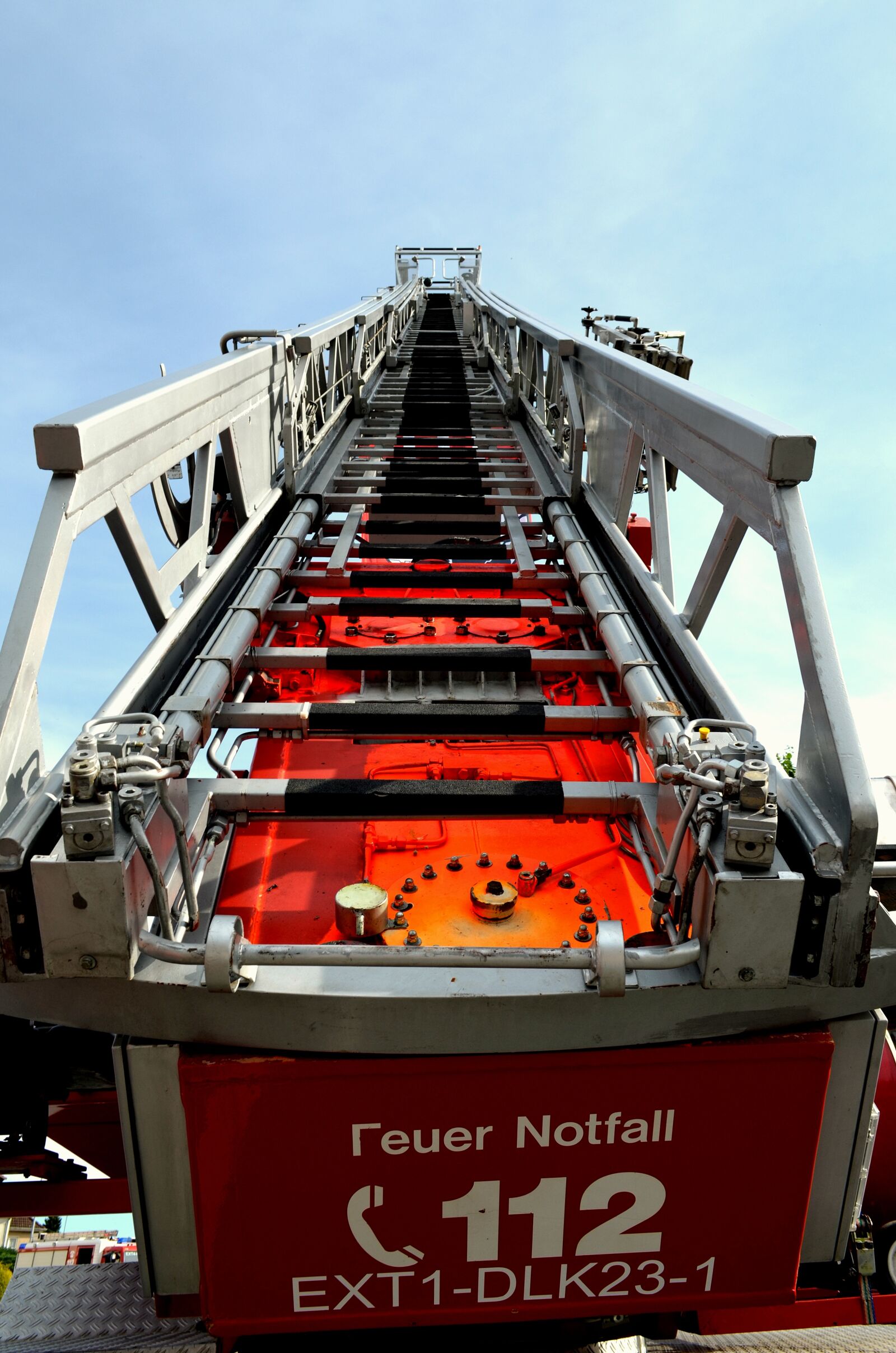 Nikon D5100 sample photo. Fire, turntable ladder, fire photography