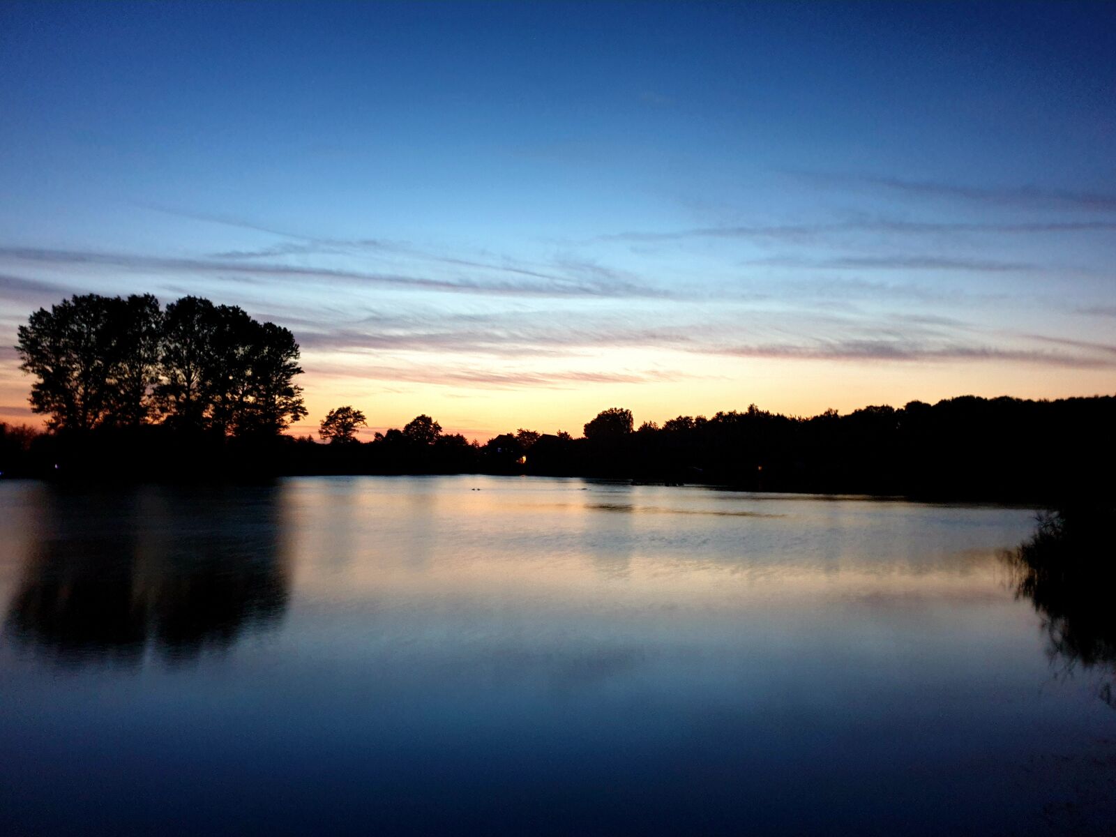 Samsung Galaxy Note9 sample photo. Lake, sunset, schleswig holstein photography