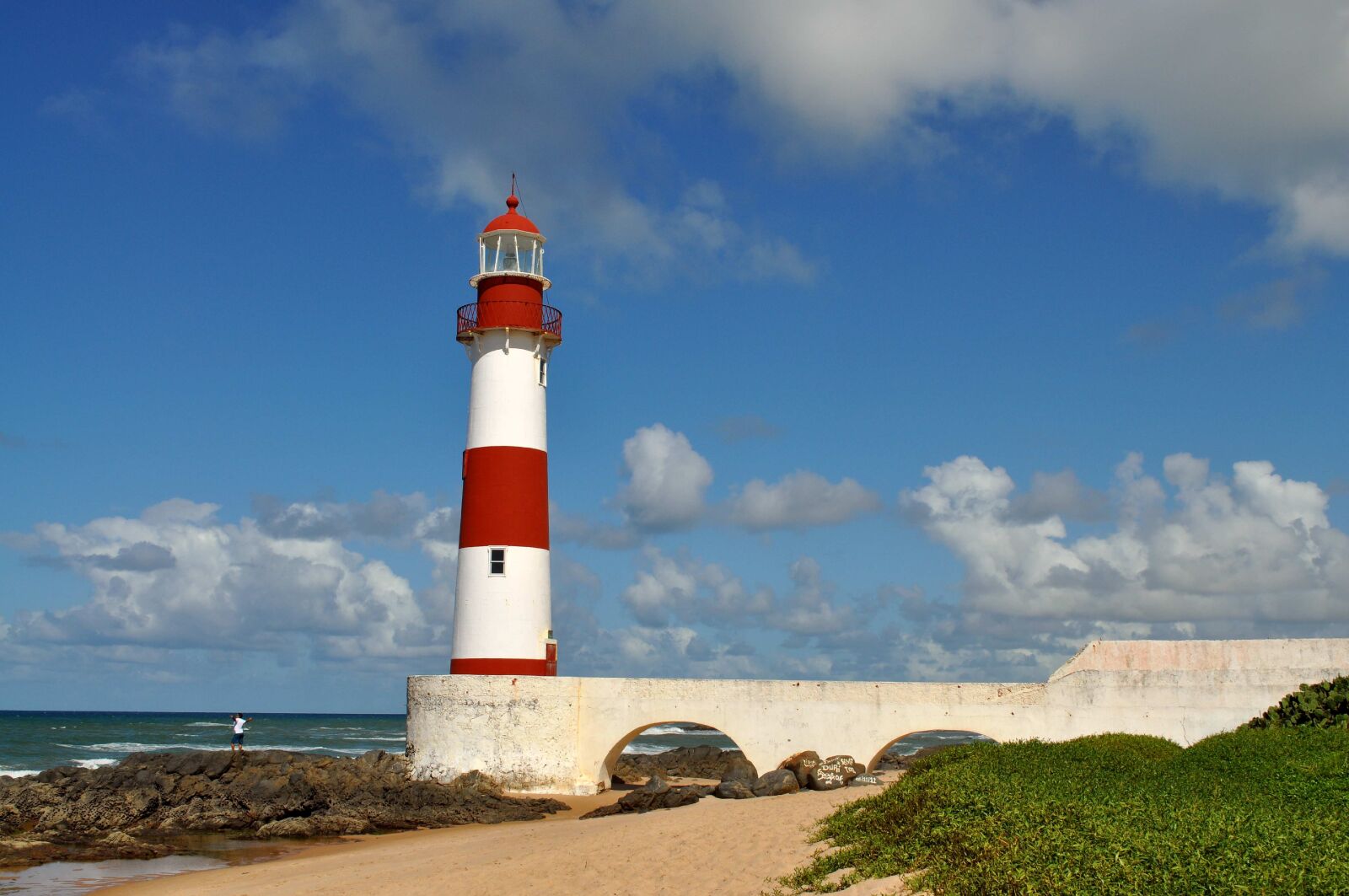 Nikon D5000 sample photo. Lighthouse, tower, beach photography
