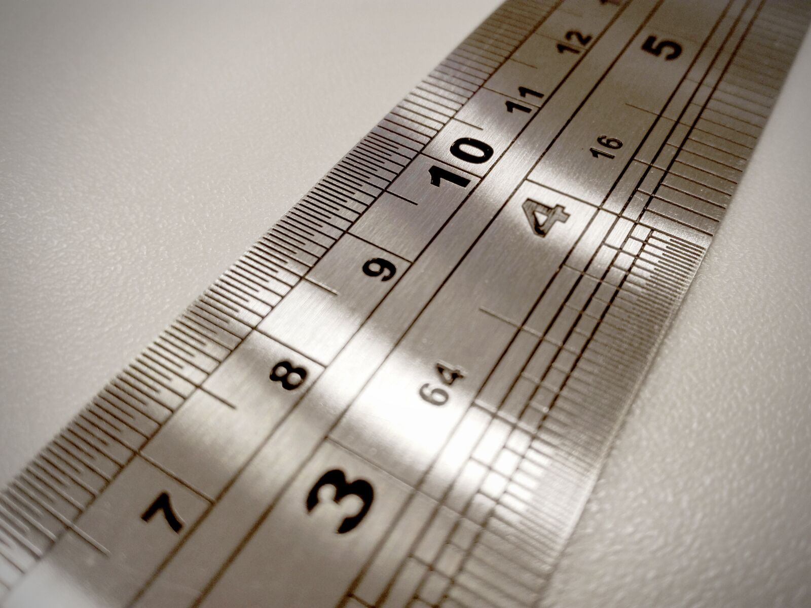 HUAWEI P8 Lite sample photo. Metal ruler, metal, measures photography