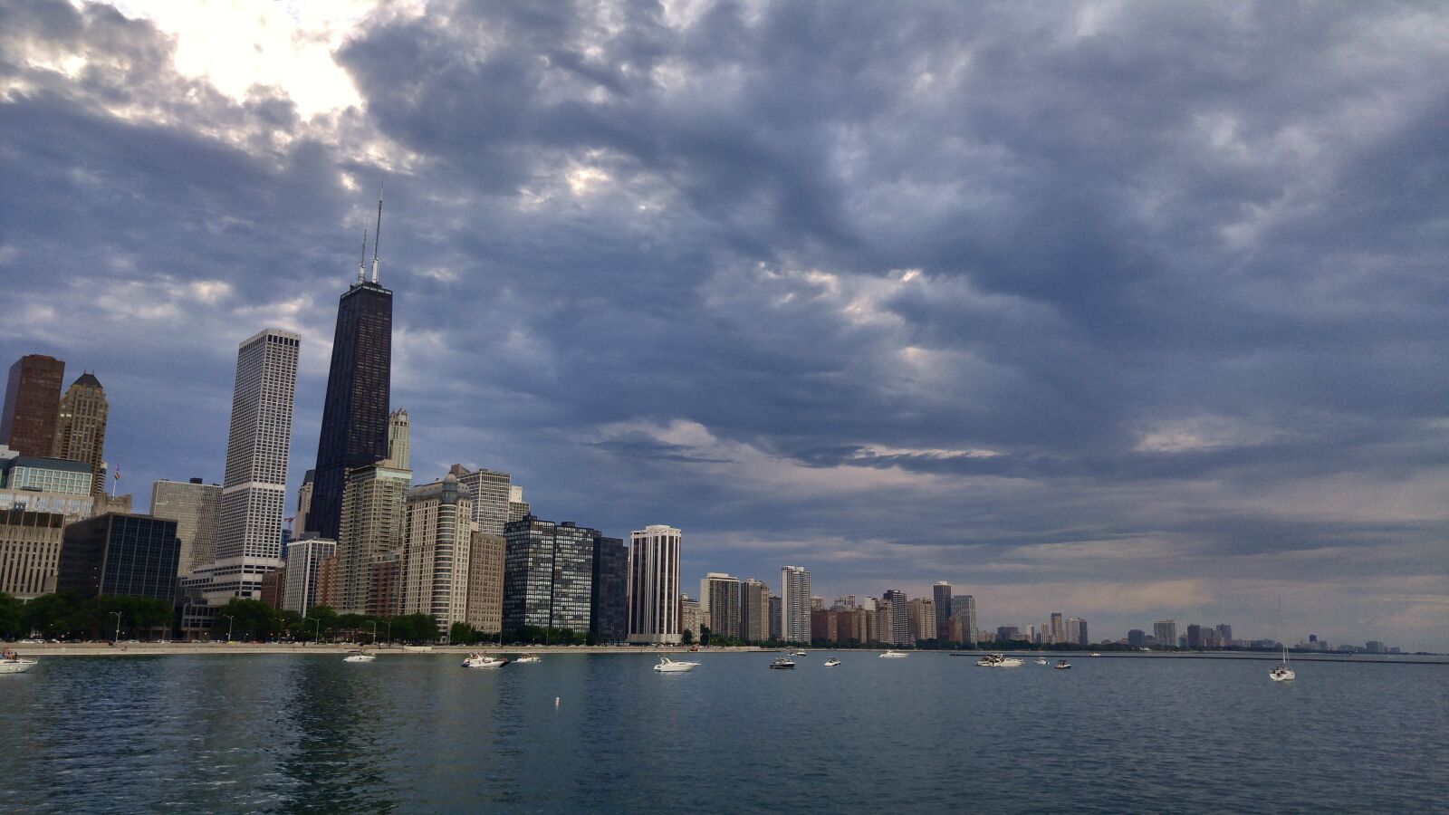 LG G4 sample photo. Chicago, city, skyline photography