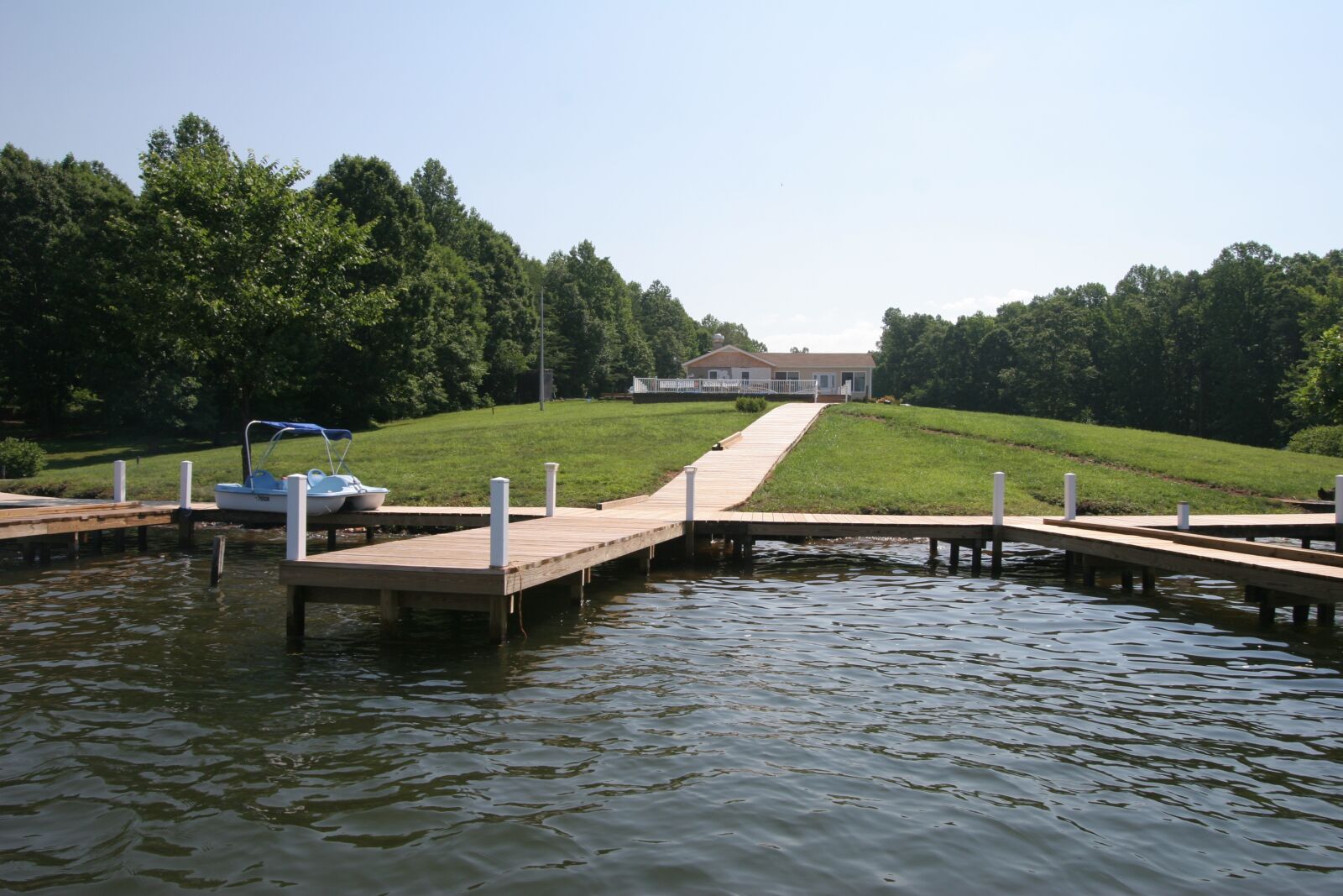 Canon EOS 20D sample photo. Dock, lake, water photography