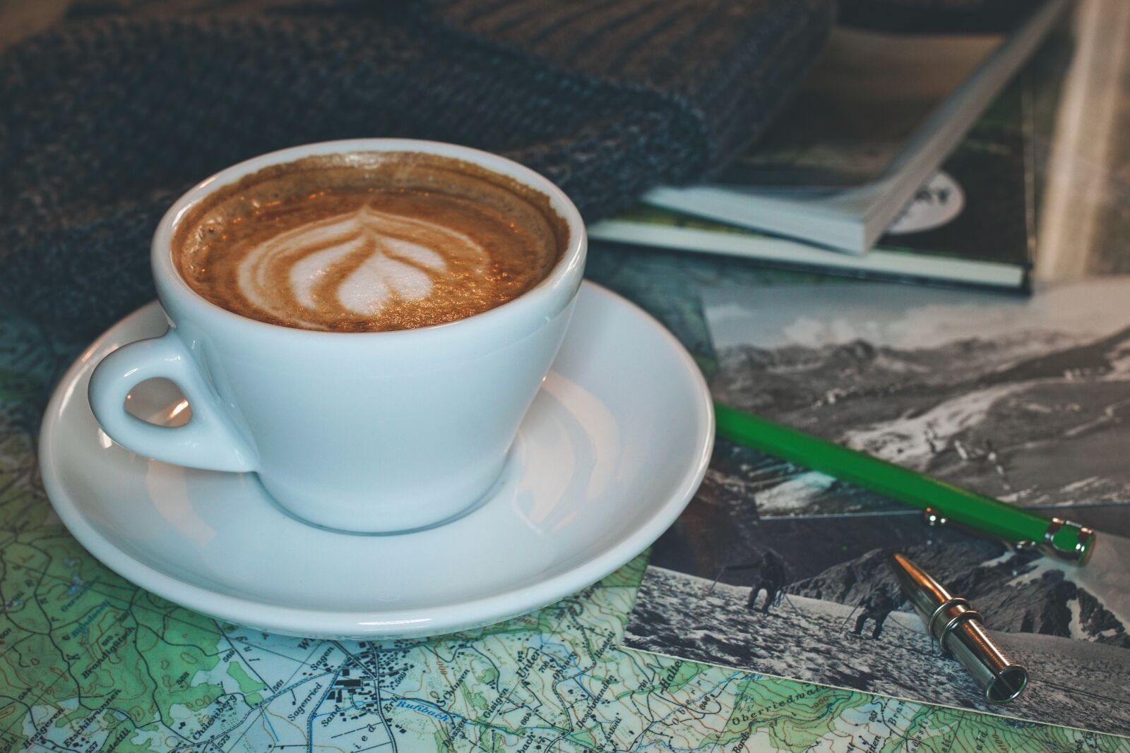 Sony ILCA-77M2 sample photo. Coffee, cappuccino, local photography