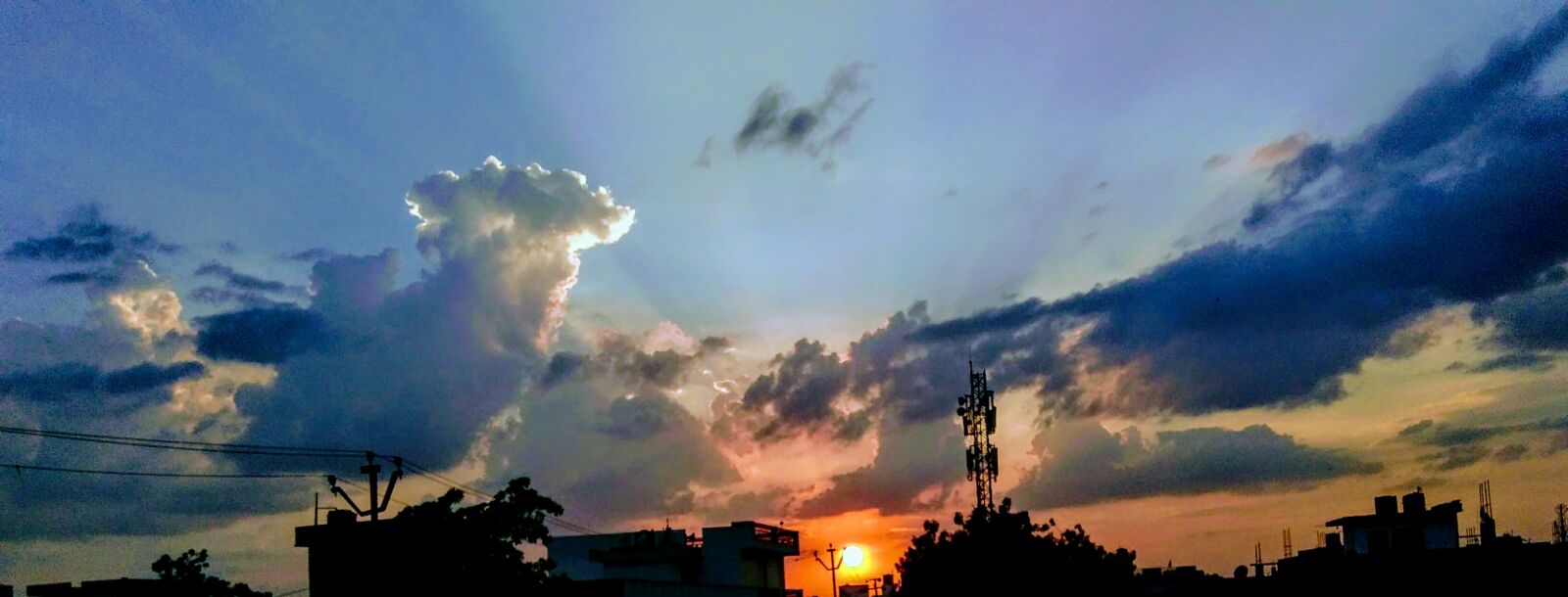 Motorola Moto G Play sample photo. Backlit, clouds, dawn, daylight photography