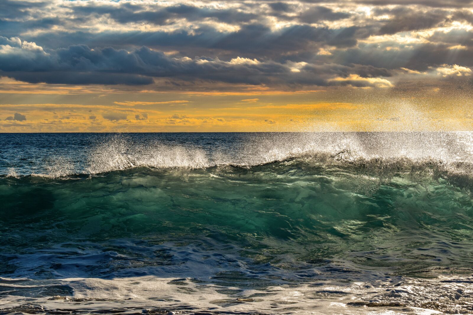 Nikon D3300 sample photo. Wave, crashing, beach photography