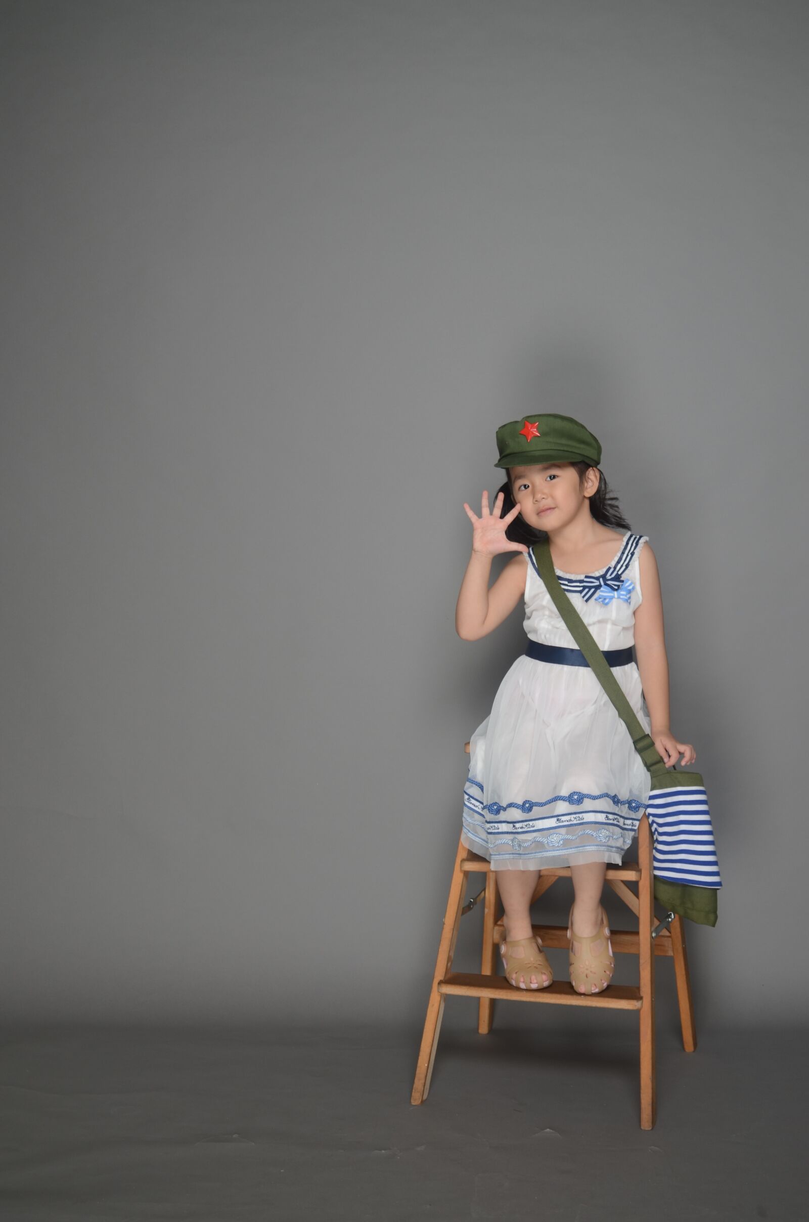 Nikon D5100 sample photo. Cute, military cap, army photography