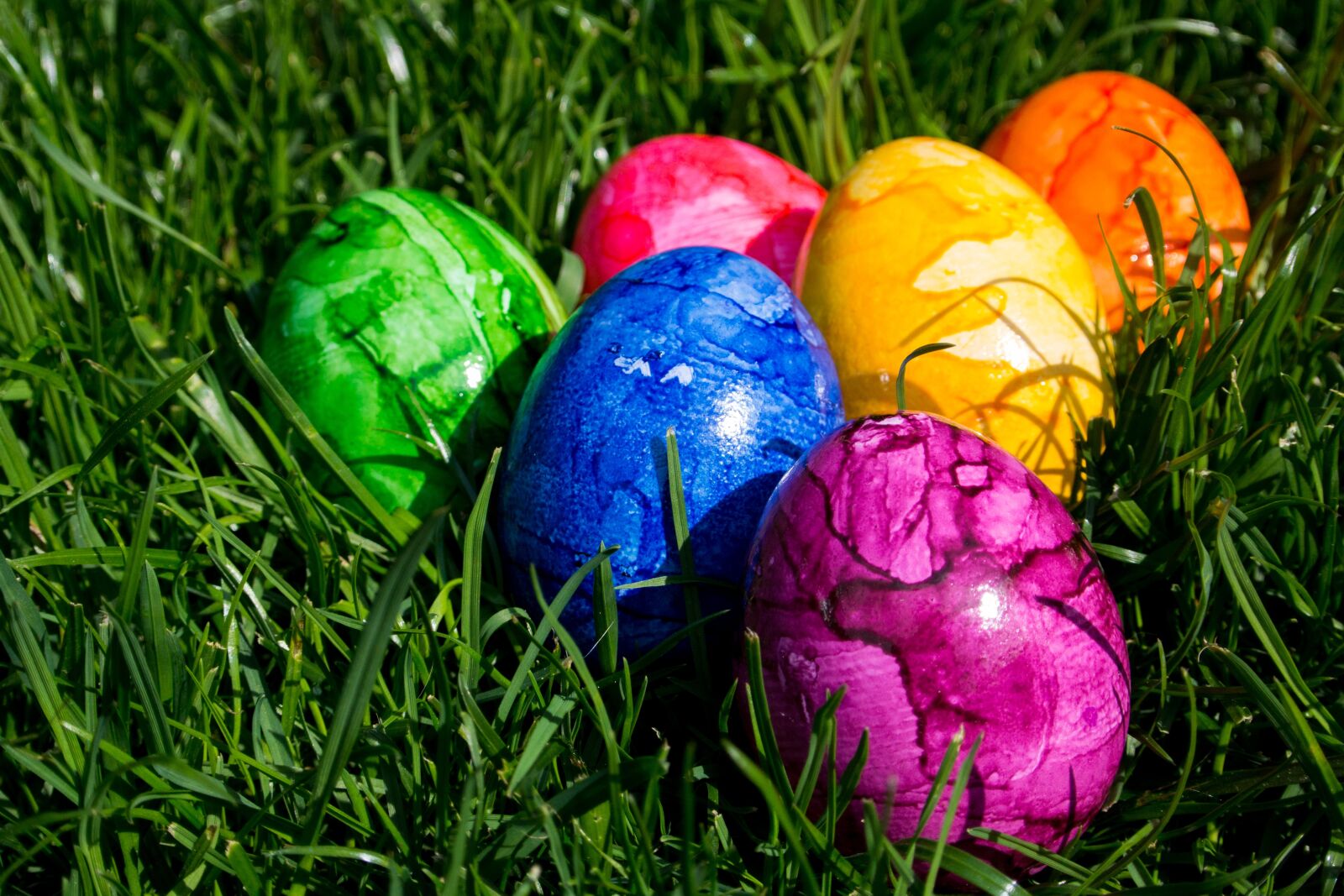 Nikon 1 Nikkor VR 10-30mm F3.5-5.6 sample photo. Easter eggs, easter, colorful photography