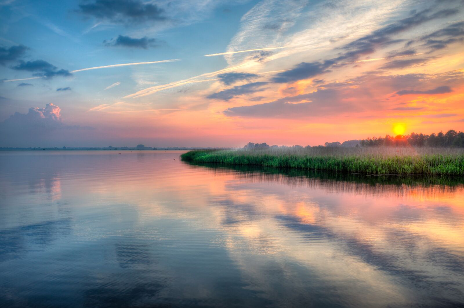 Nikon D610 sample photo. Sunset, colorful, hdr photography