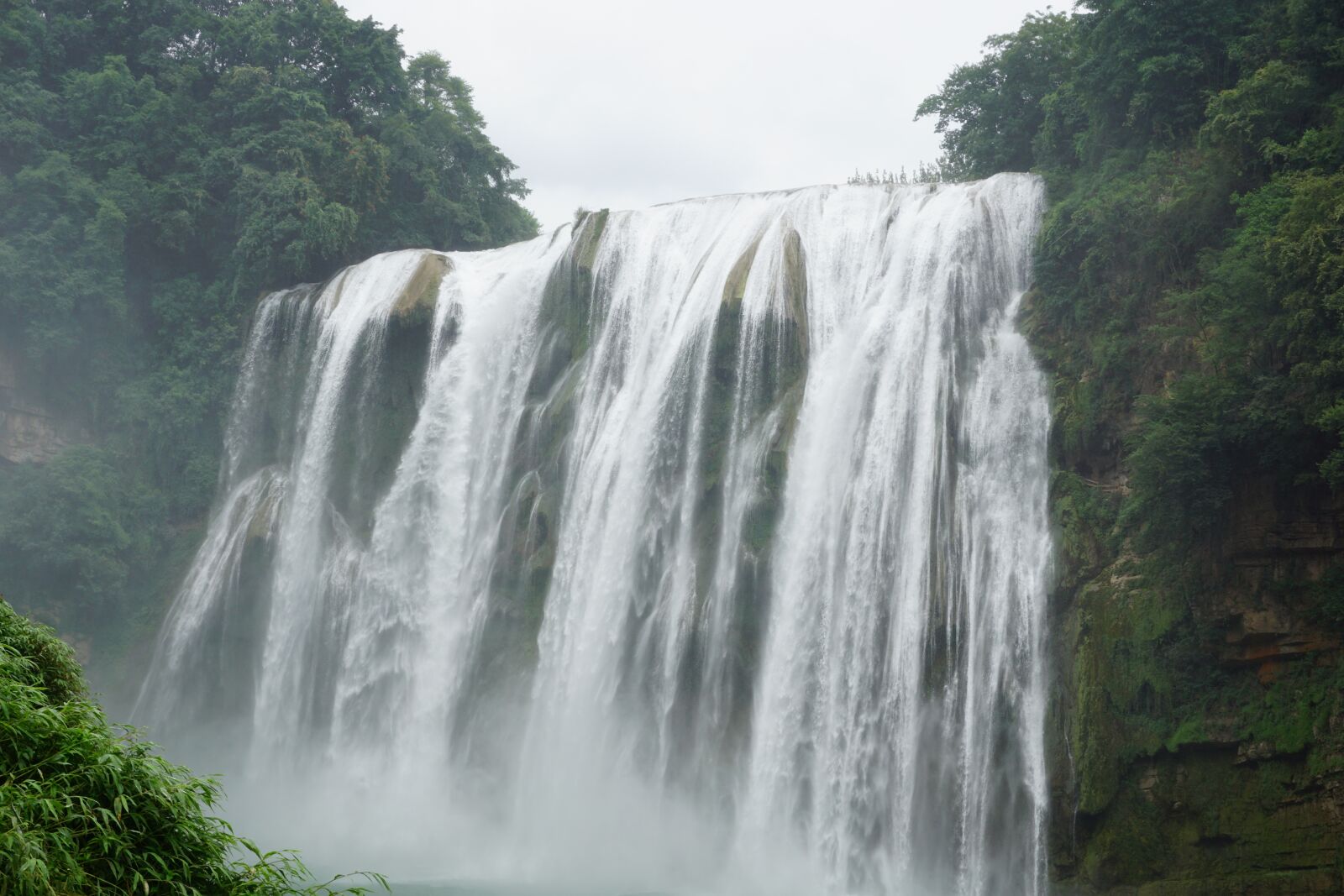 Sony a5100 sample photo. Guizhou, huangguoshu, falls photography