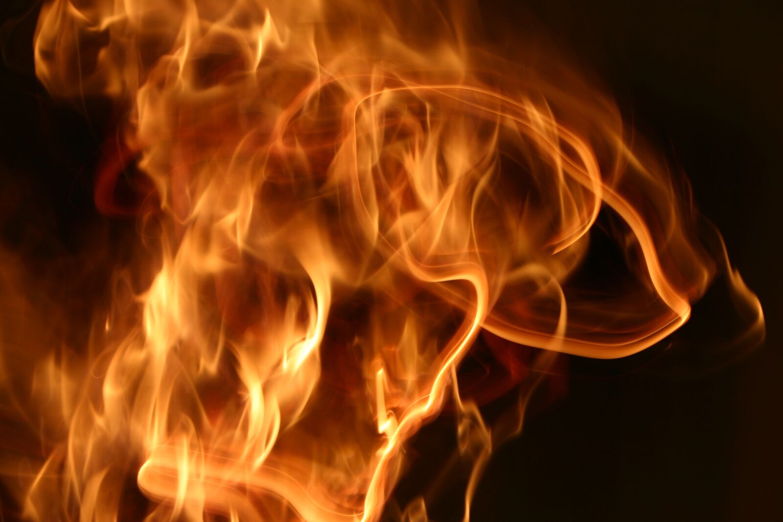 Canon EOS 300D (EOS Digital Rebel / EOS Kiss Digital) sample photo. Fire, flame, glow photography