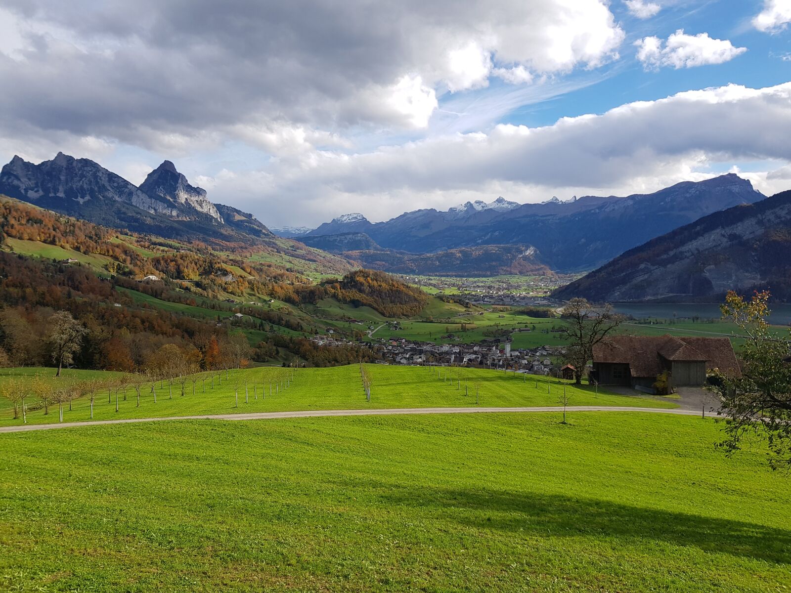 Samsung Galaxy S8 sample photo. Inner switzerland, mountain landscape photography