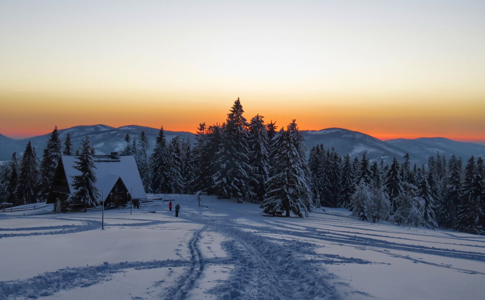 Canon PowerShot SX60 HS sample photo. Winter, mountains, snow photography