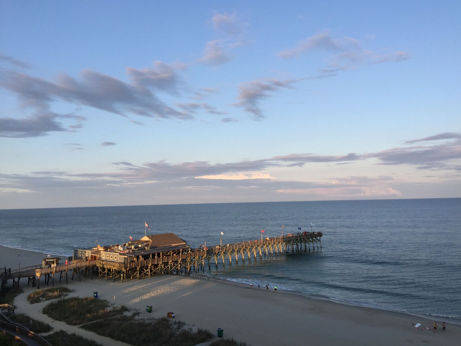 iPhone 6 Plus back camera 4.15mm f/2.2 sample photo. Pier 14, beach, ocean photography