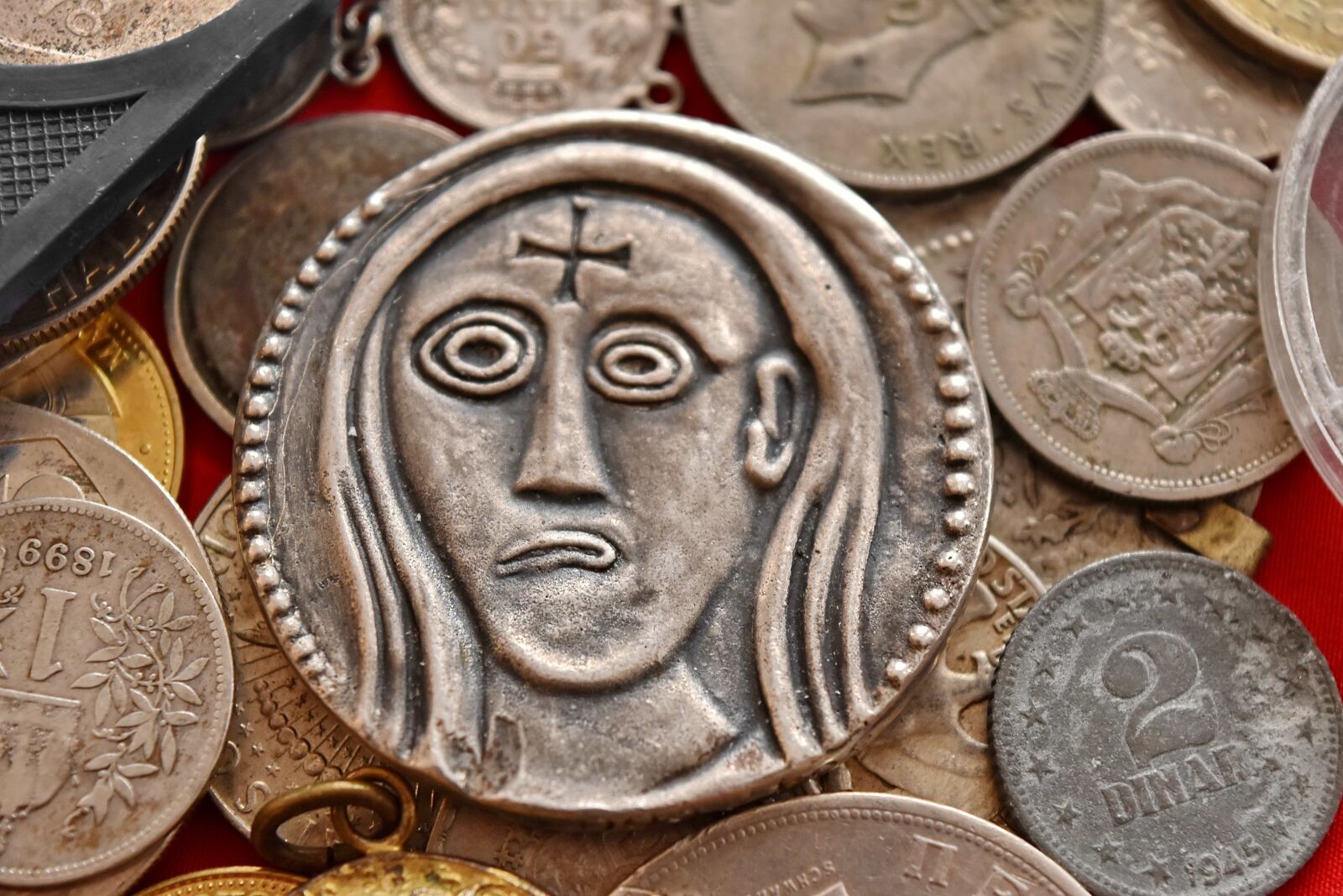 Nikon D5500 sample photo. Antiquity, coins, silver, ancient photography