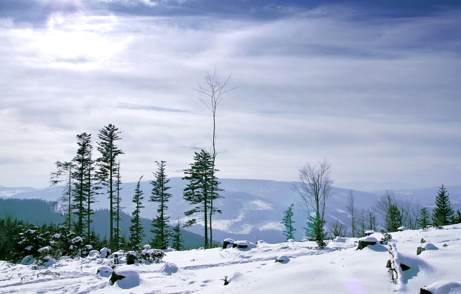 Pentax K-S2 sample photo. Mountains, winter, landscape photography