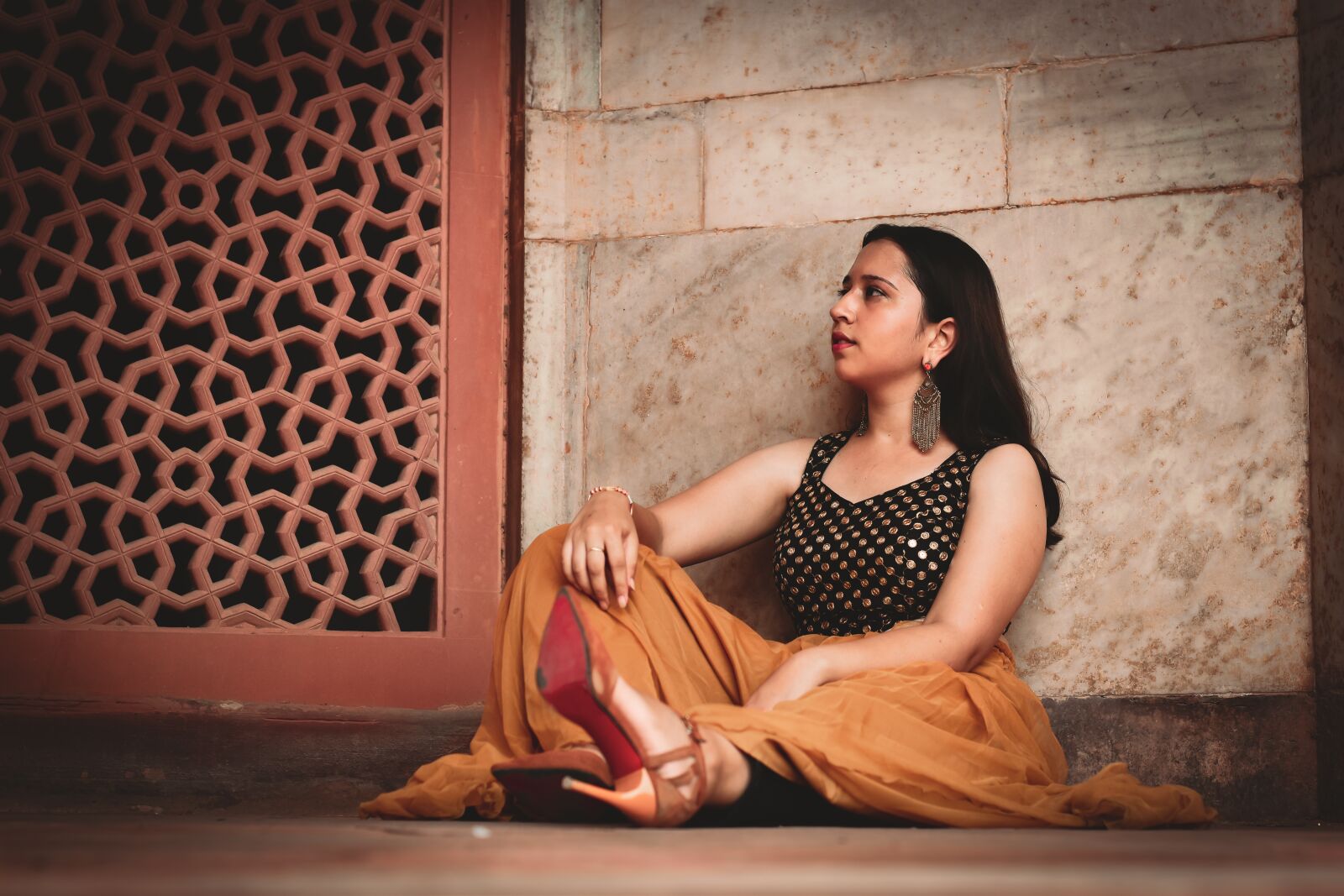 Nikon D5600 sample photo. Stairs, ethnic, tomb photography