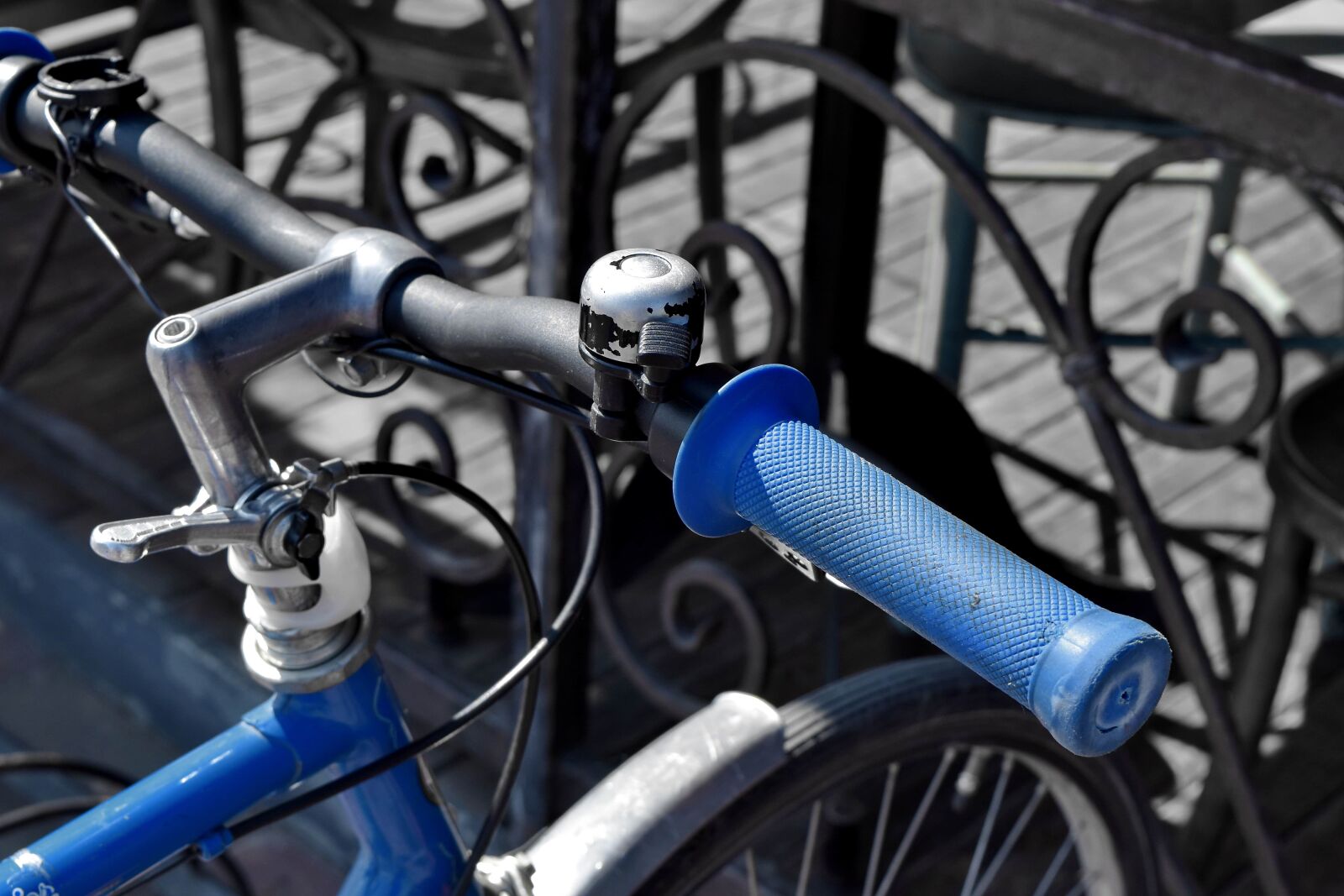 Nikon D5500 sample photo. Bicycle, wheel, gearshift, bike photography