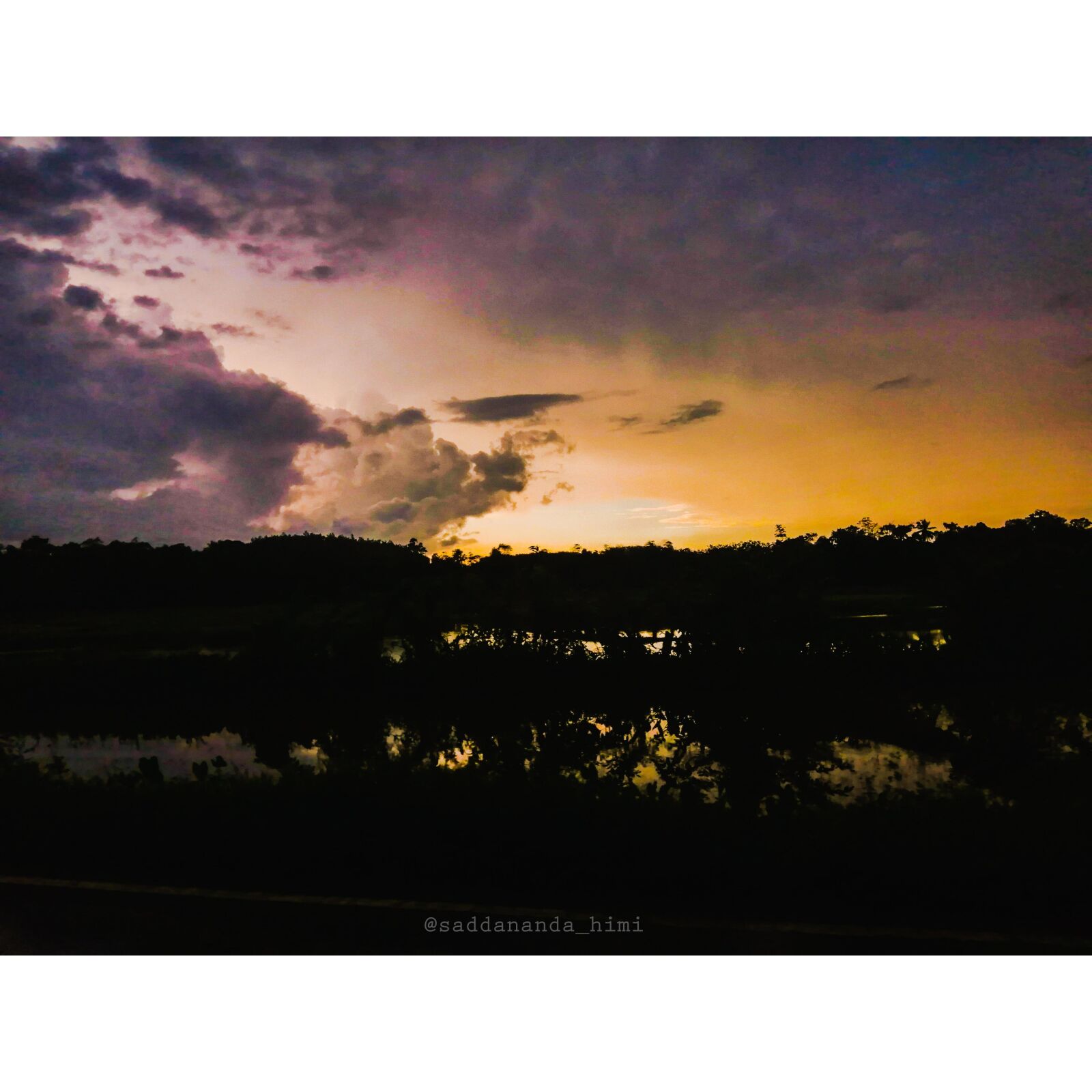 HUAWEI JKM-LX2 sample photo. Sunset, evening, sun photography